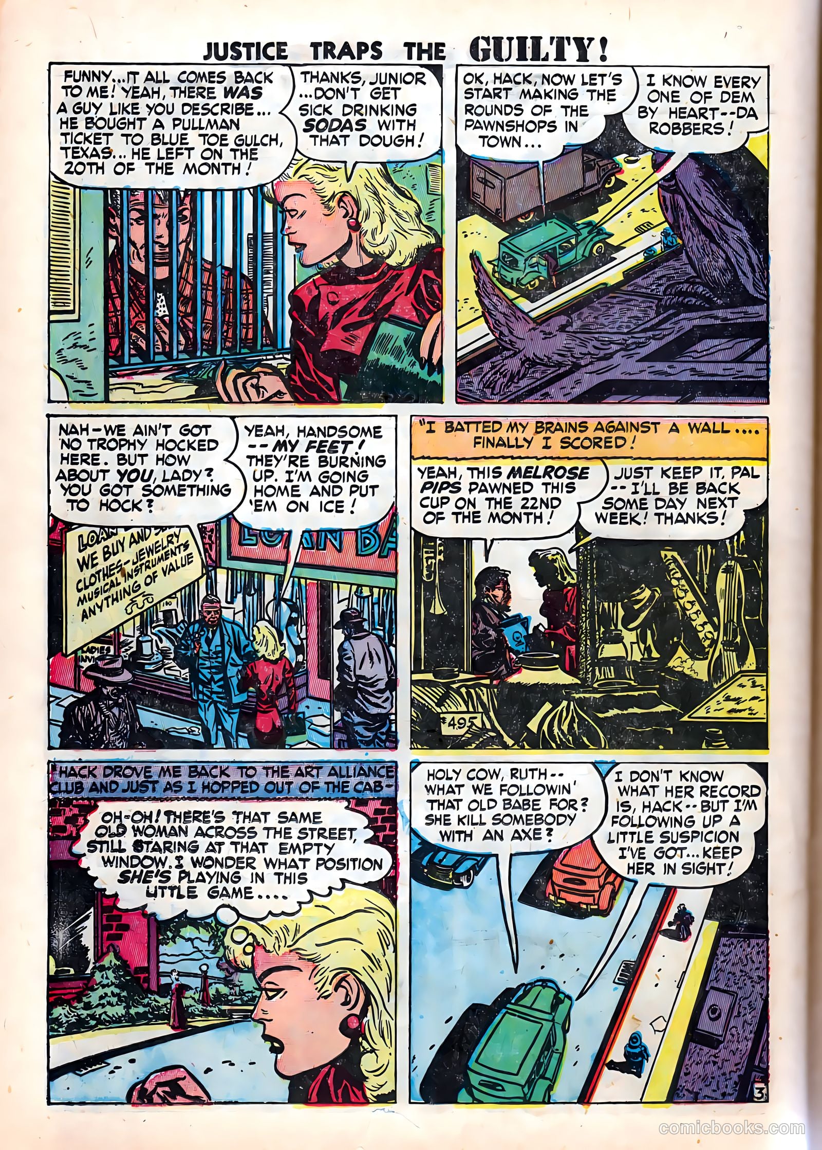 Justice Traps the Guilty #3 (1948) — page 36 of 52