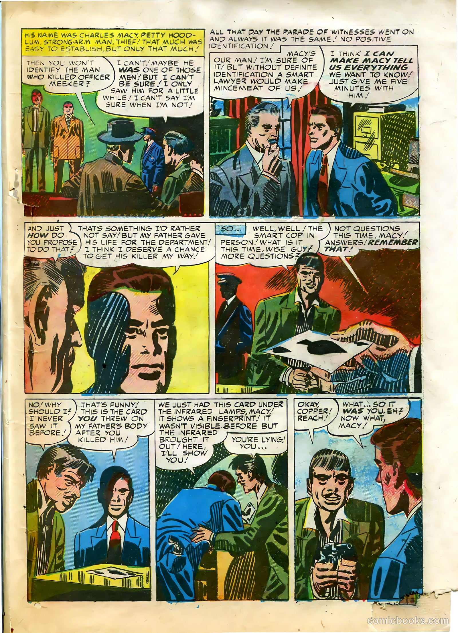Justice Traps the Guilty #30 (1951) — page 47 of 52