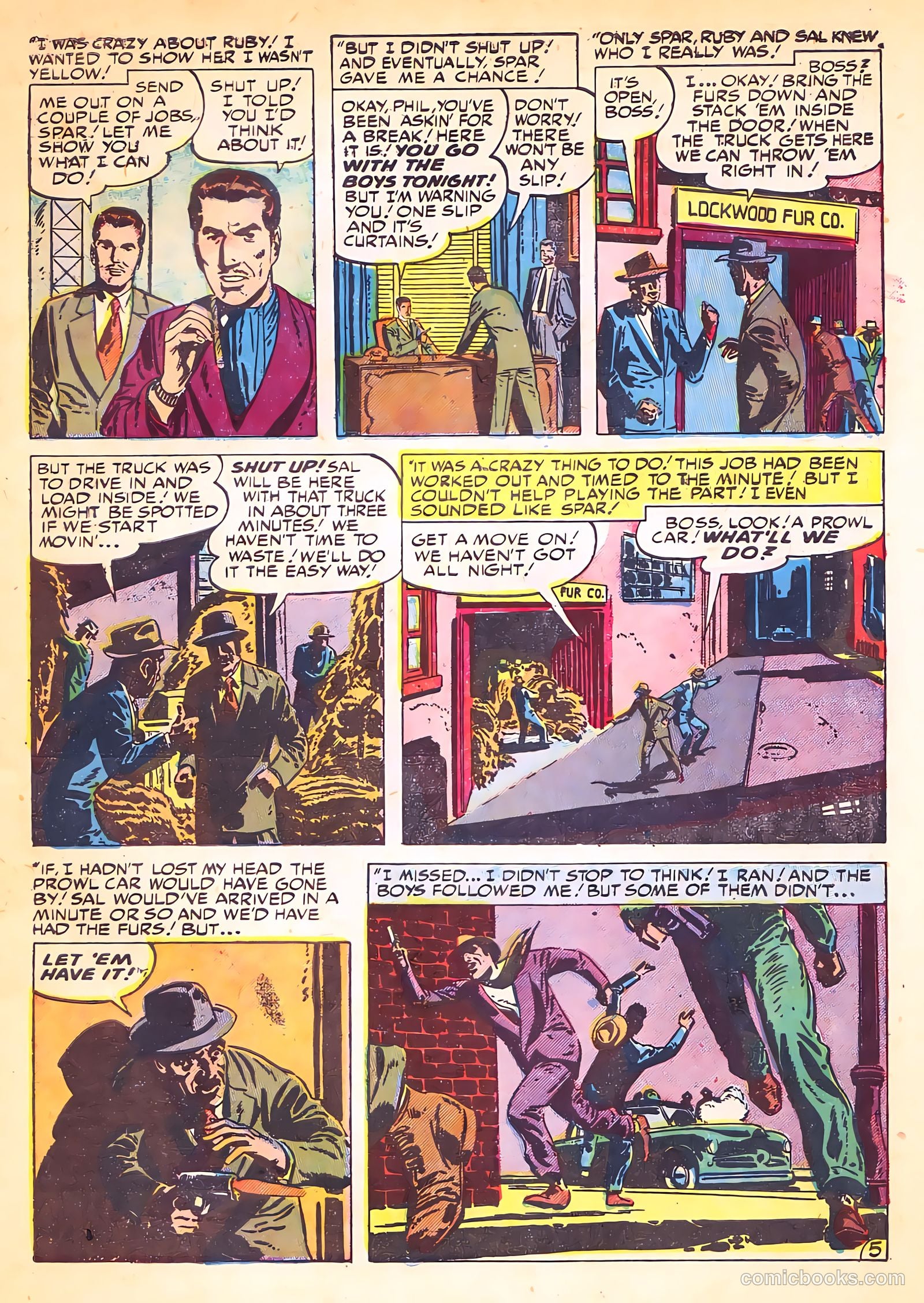Justice Traps the Guilty #31 (1951) — page 7 of 52