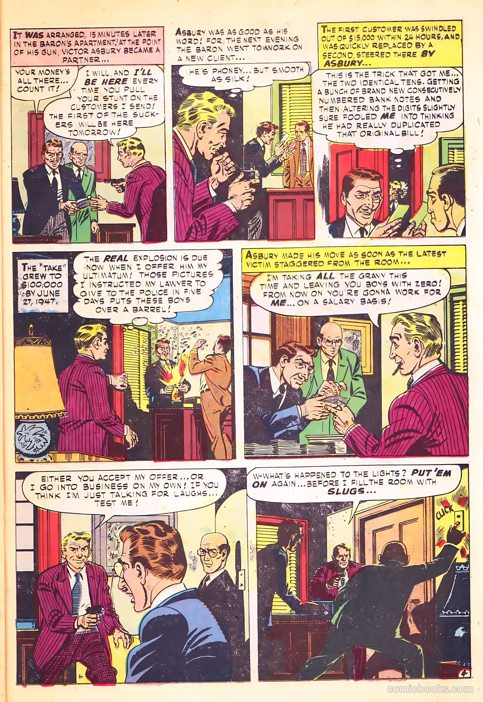 Justice Traps the Guilty #31 (1951) — page 35 of 52