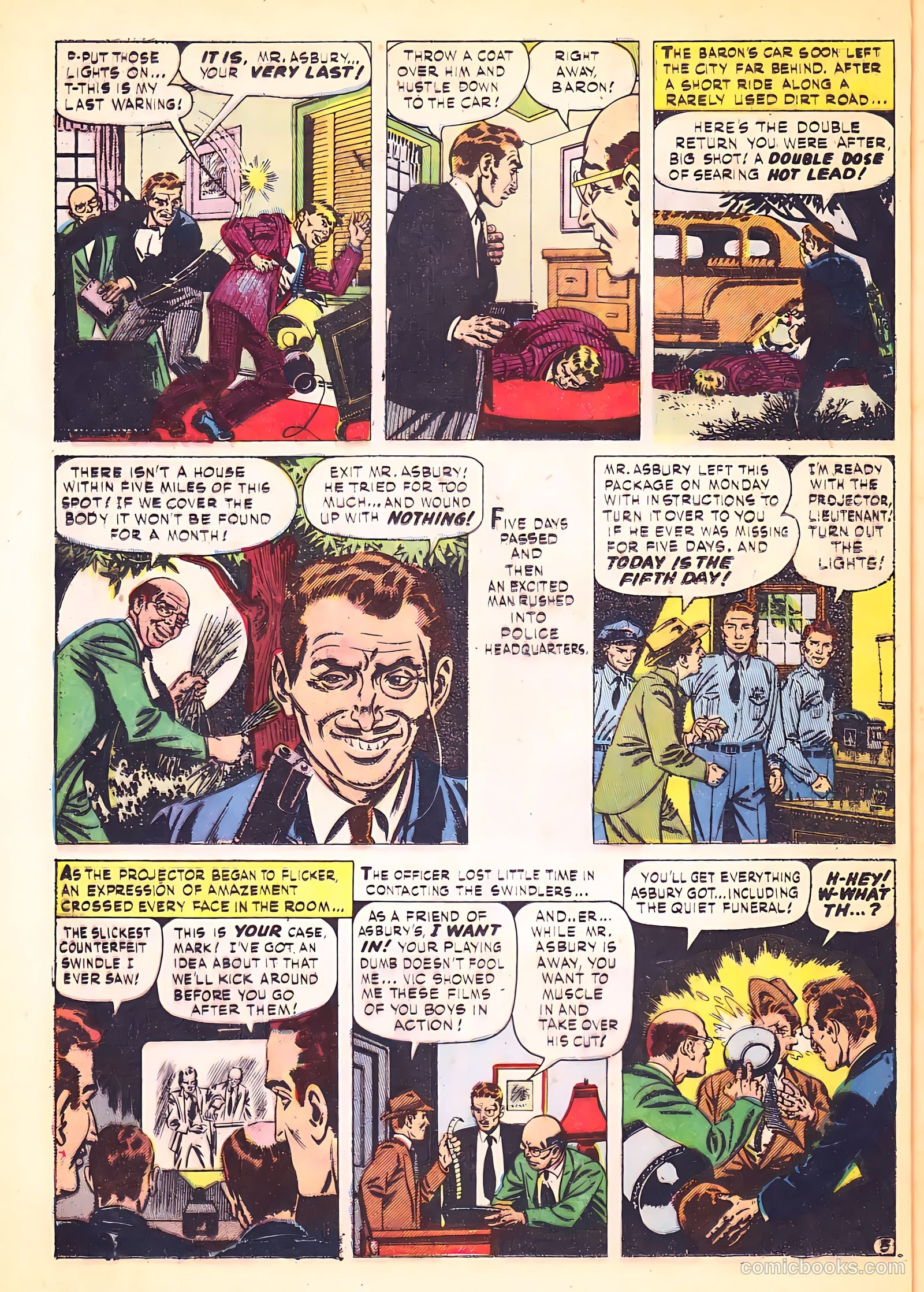 Justice Traps the Guilty #31 (1951) — page 36 of 52