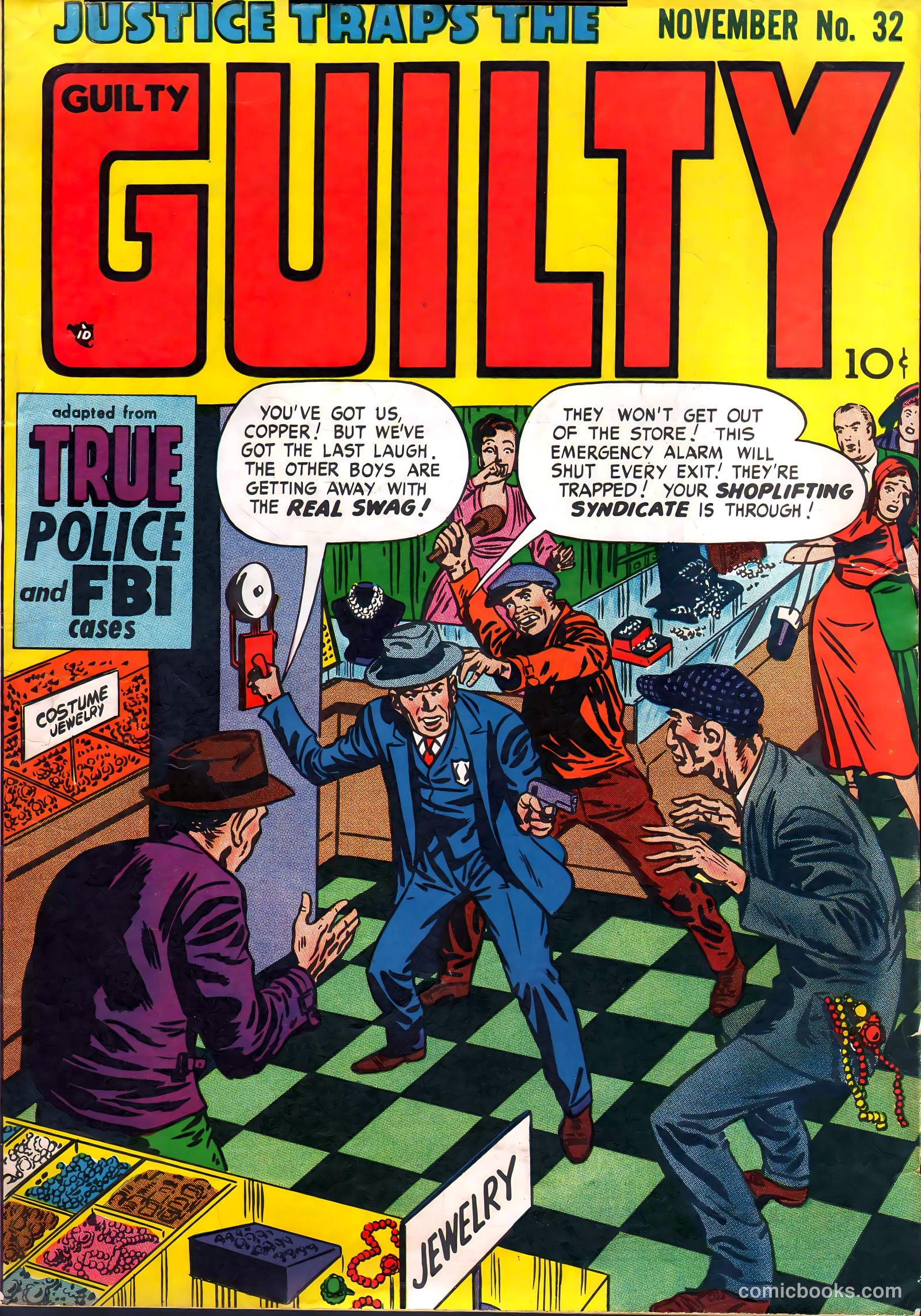 Justice Traps the Guilty #32