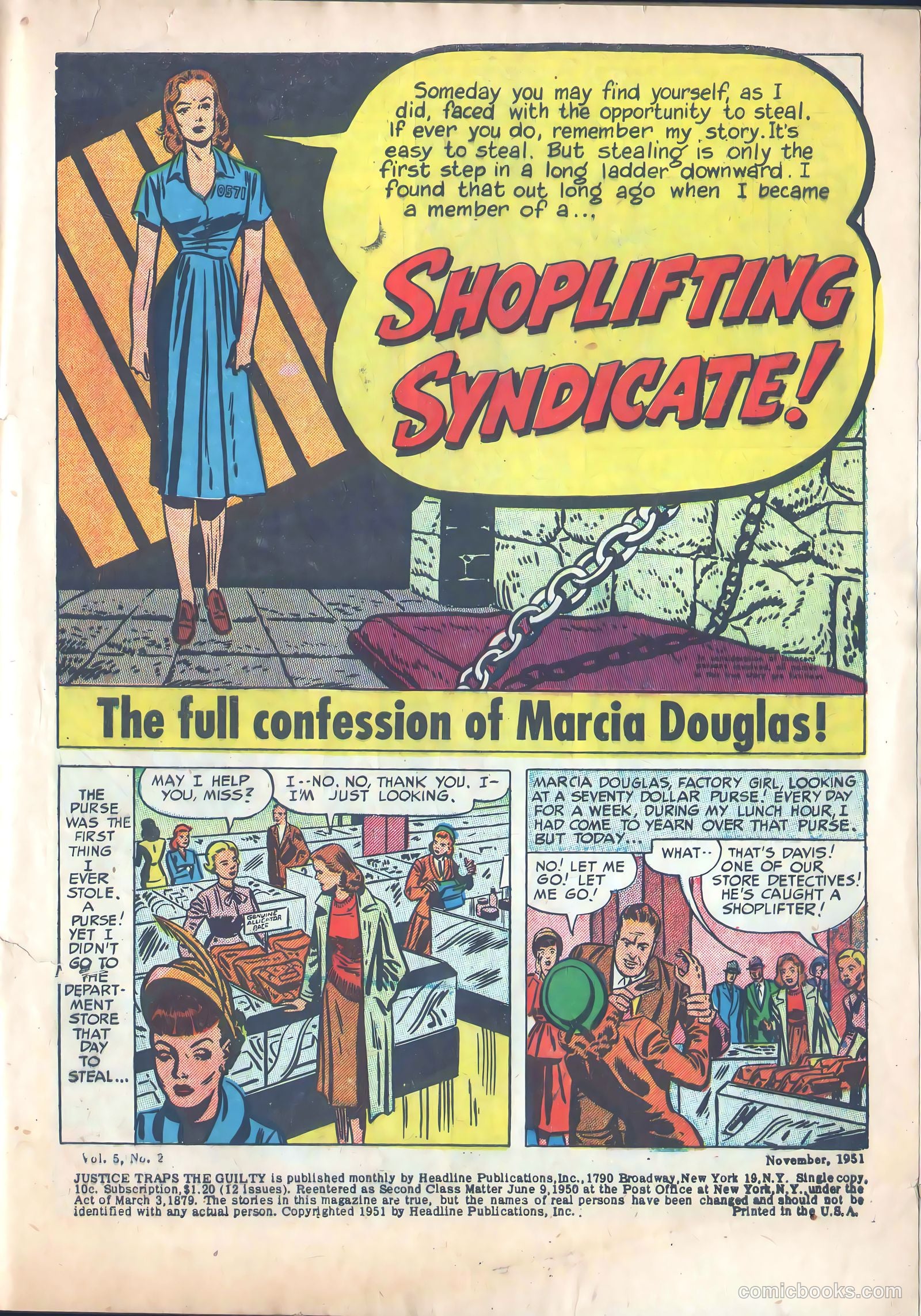 Justice Traps the Guilty #32 (1951) — page 3 of 44
