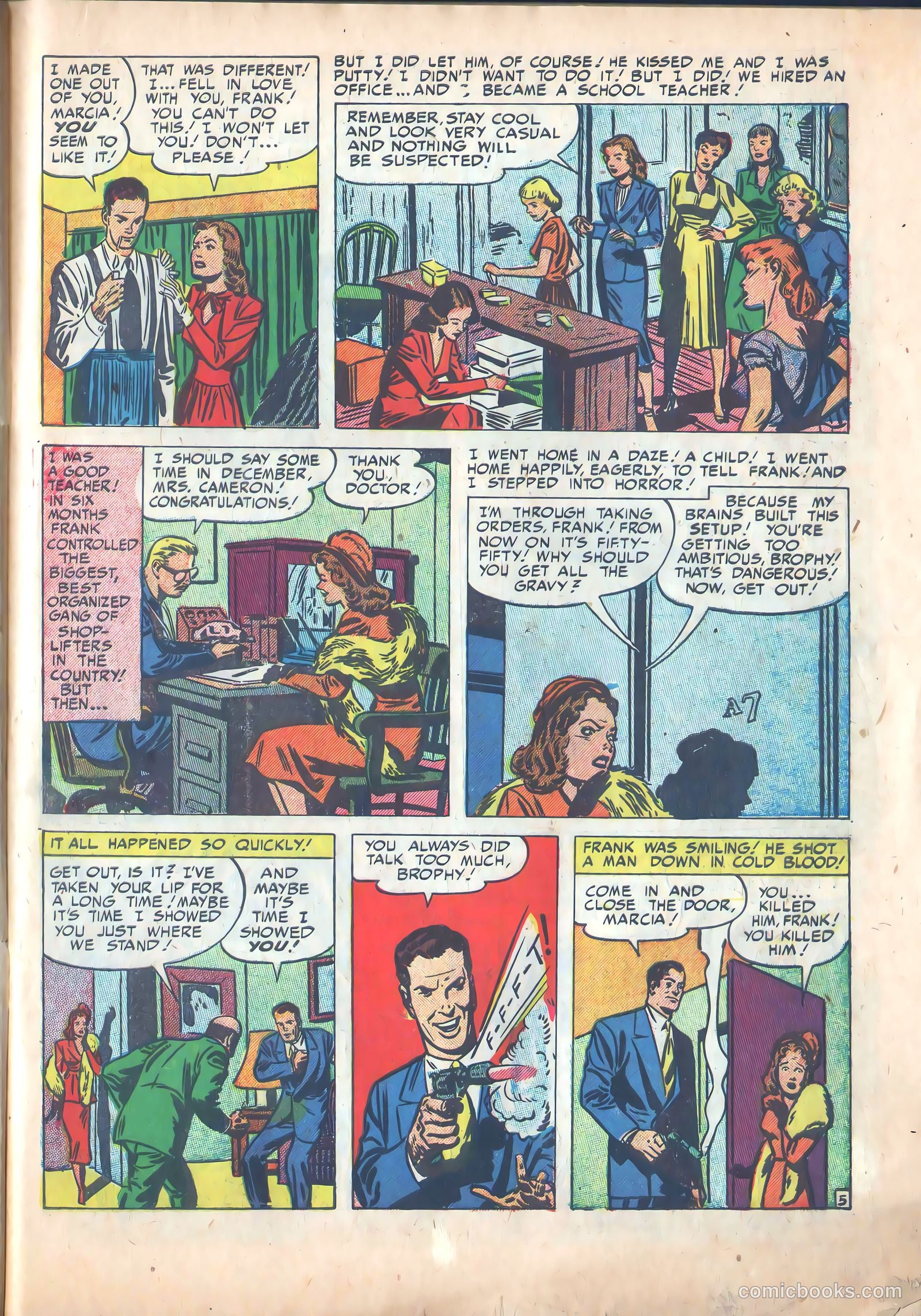 Justice Traps the Guilty #32 (1951) — page 7 of 44