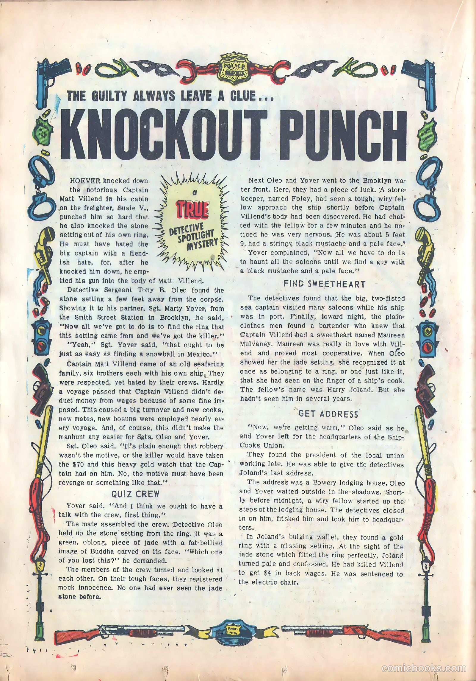 Justice Traps the Guilty #32 (1951) — page 22 of 44