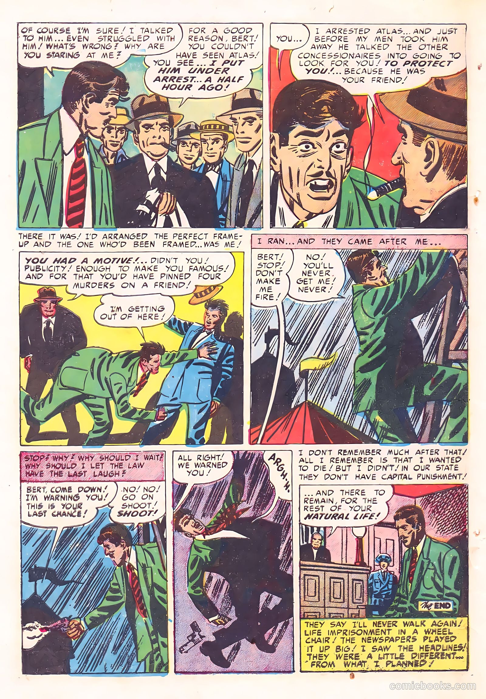 Justice Traps the Guilty #33 (1951) — page 40 of 44