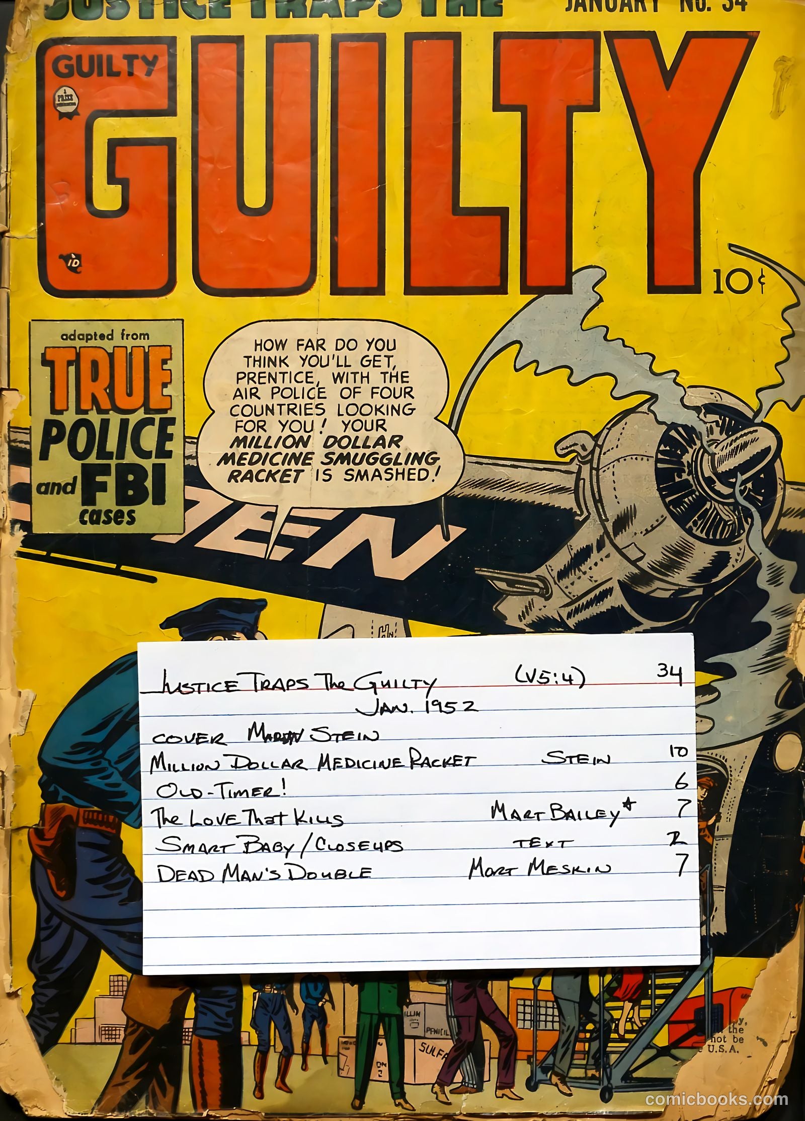 Justice Traps the Guilty #34 (1943) — page 48 of 48