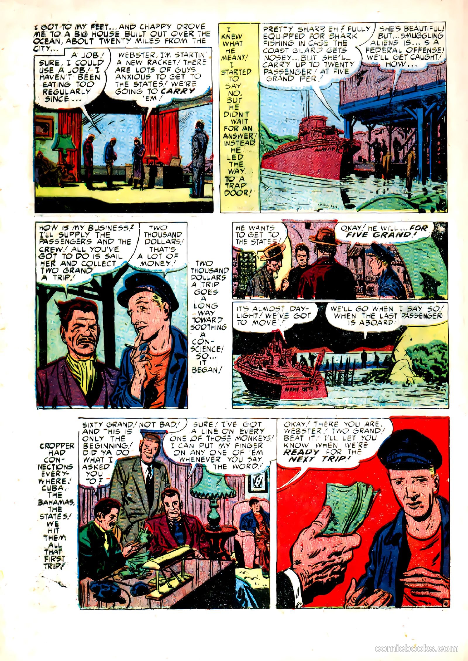 Justice Traps the Guilty #35 (1952) — page 6 of 44
