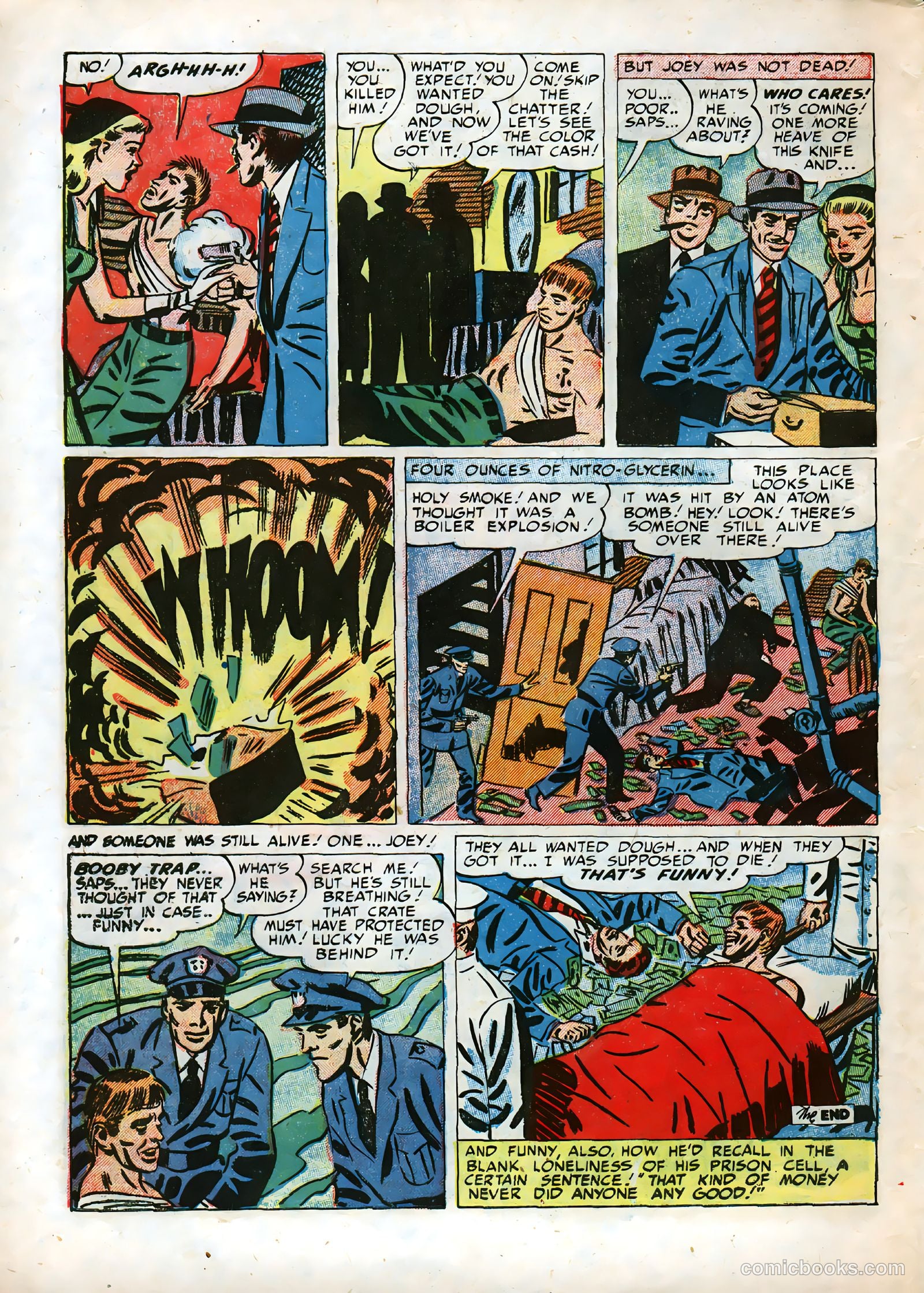 Justice Traps the Guilty #35 (1952) — page 40 of 44