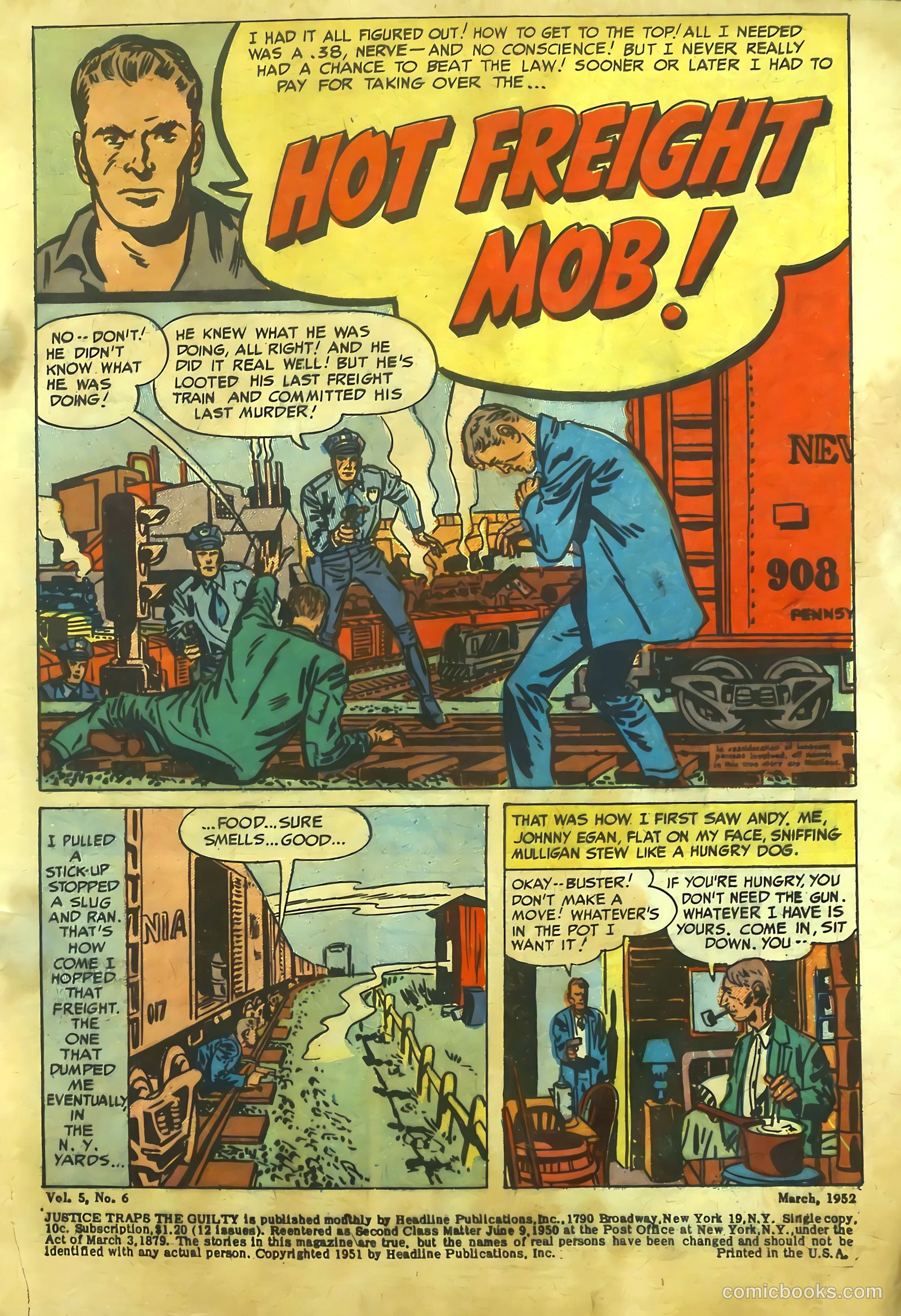 Justice Traps the Guilty #36 (1952) — page 3 of 44