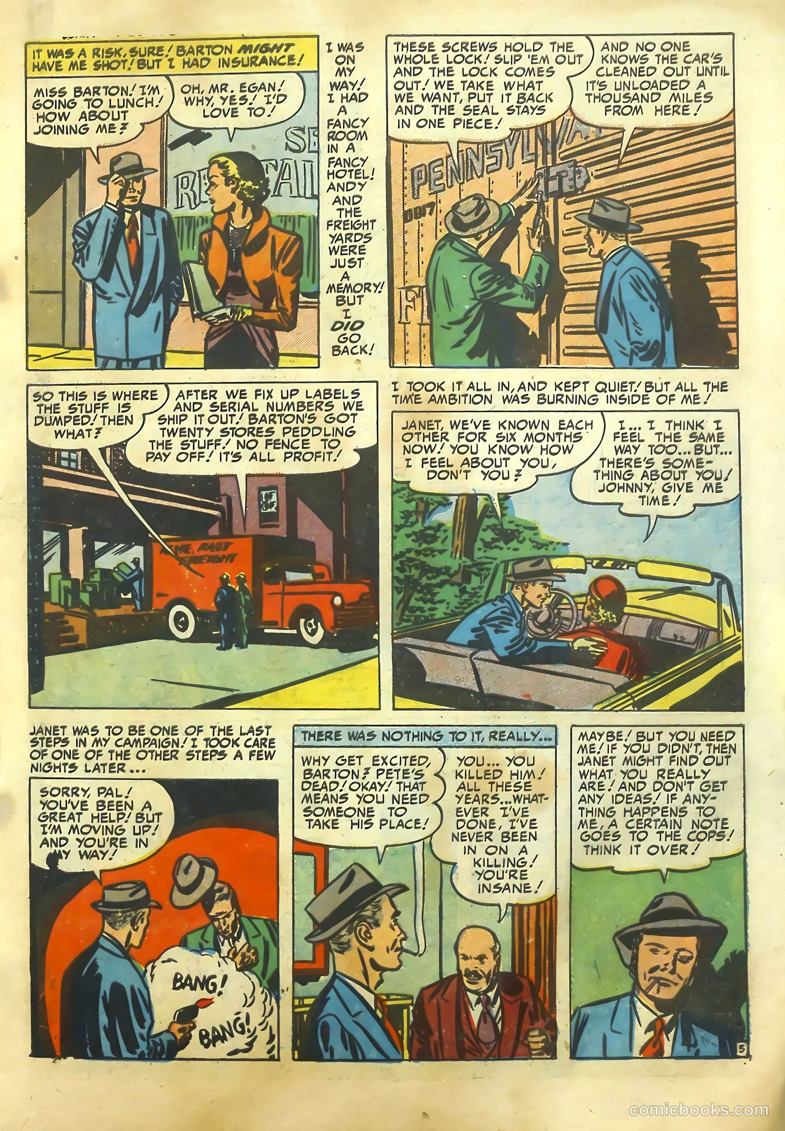 Justice Traps the Guilty #36 (1952) — page 7 of 44