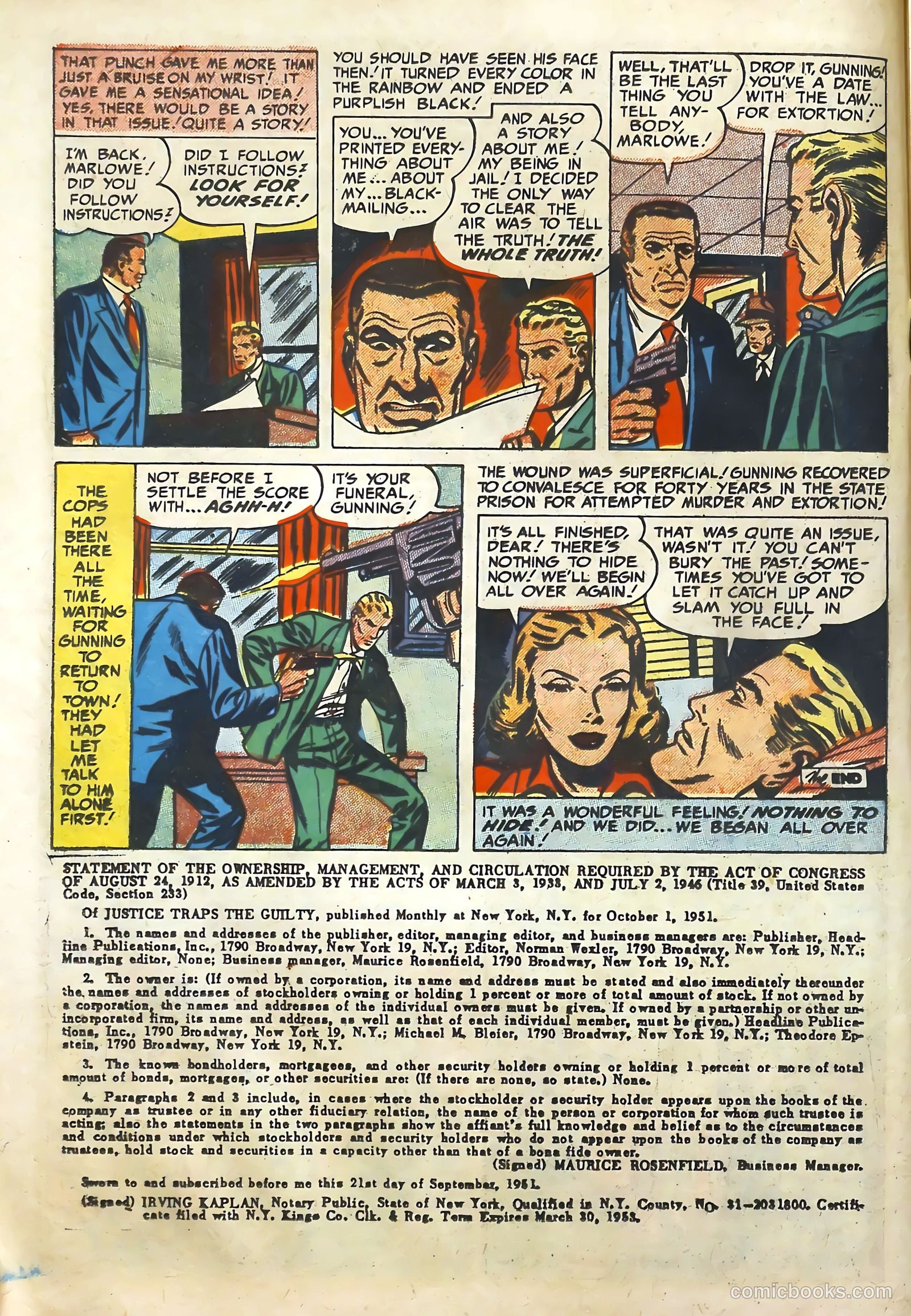 Justice Traps the Guilty #36 (1952) — page 20 of 44