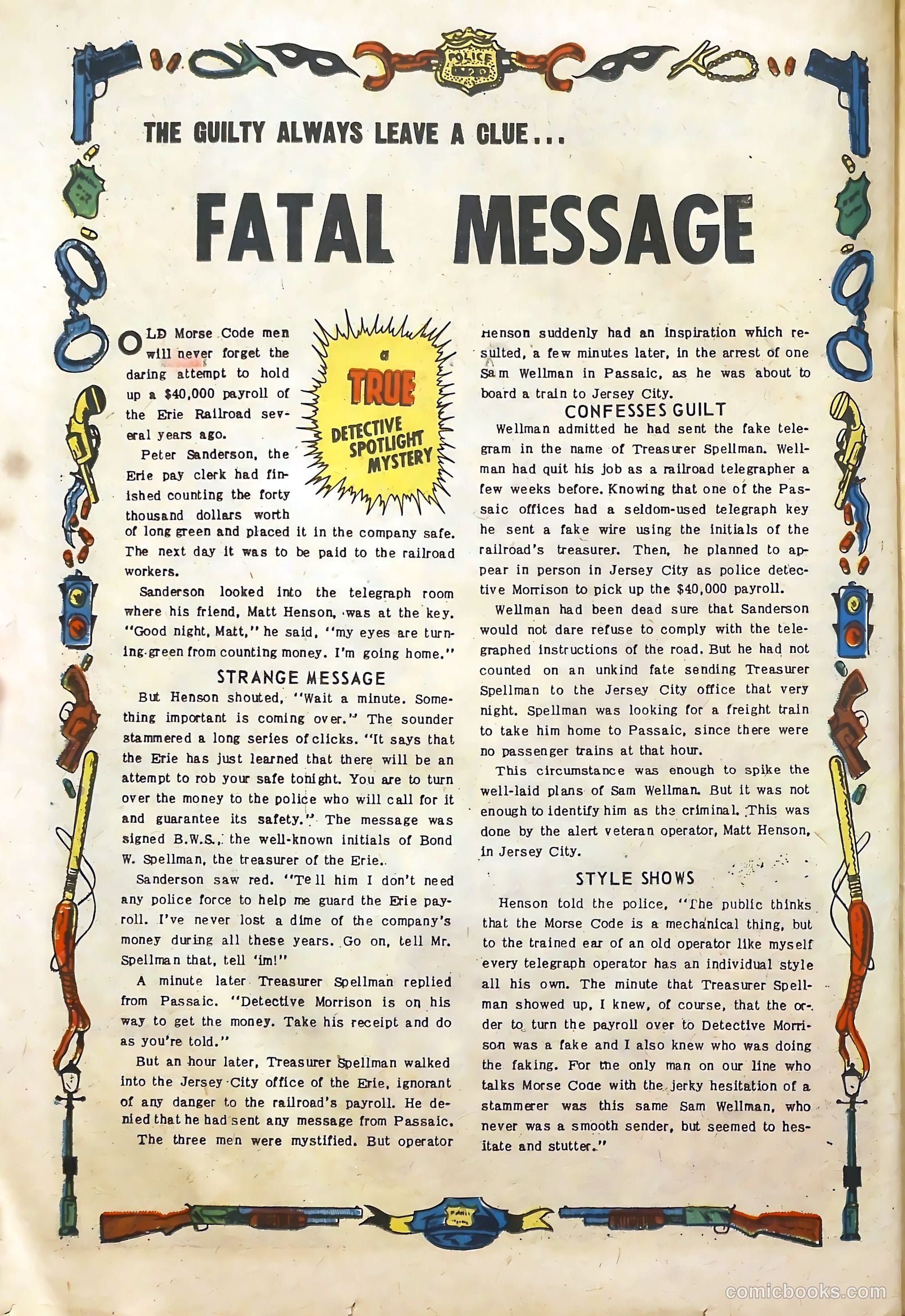 Justice Traps the Guilty #36 (1952) — page 30 of 44