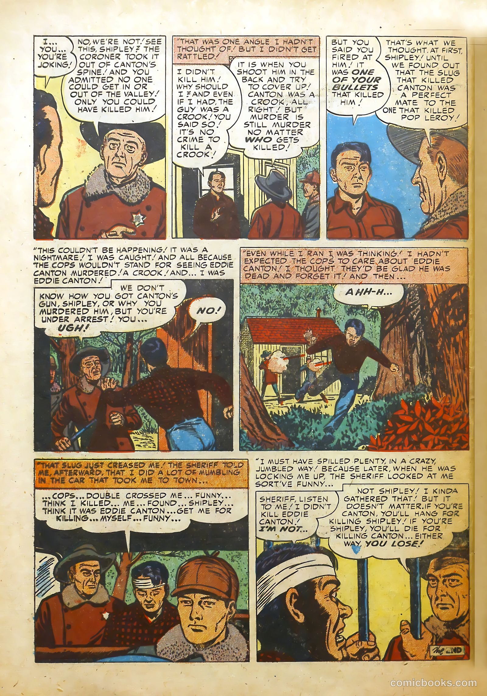 Justice Traps the Guilty #37 (1952) — page 40 of 44