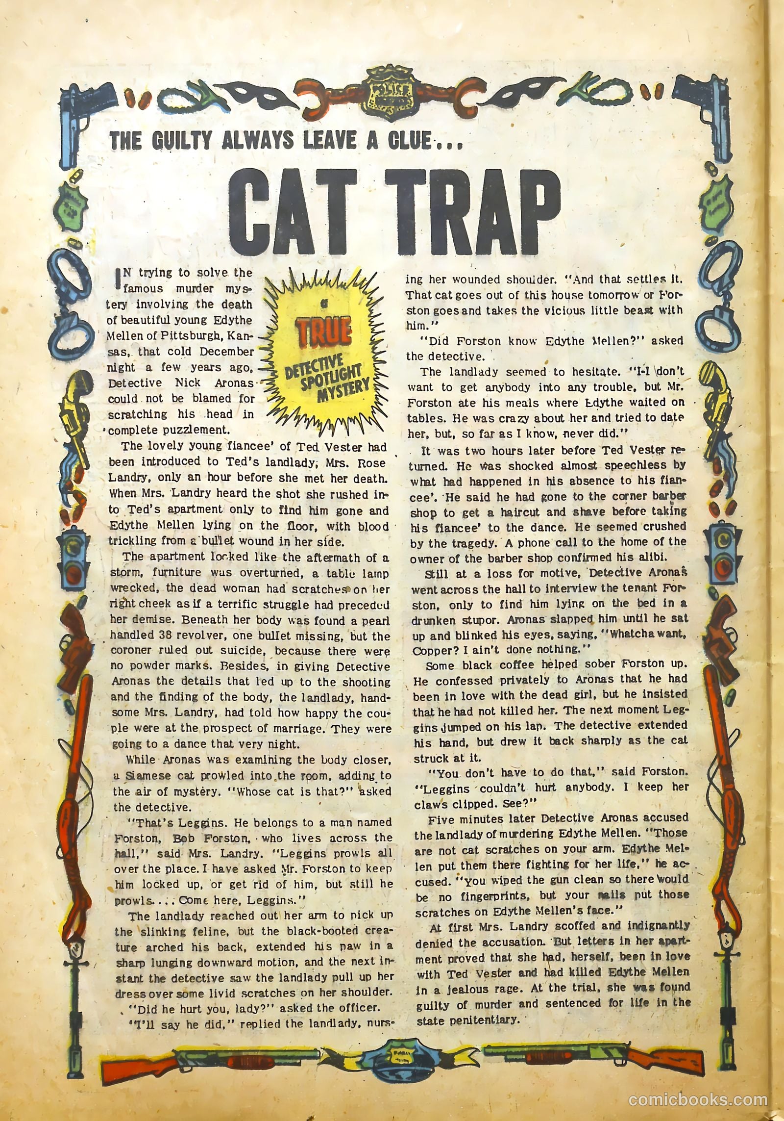 Justice Traps the Guilty #38 (1952) — page 32 of 44