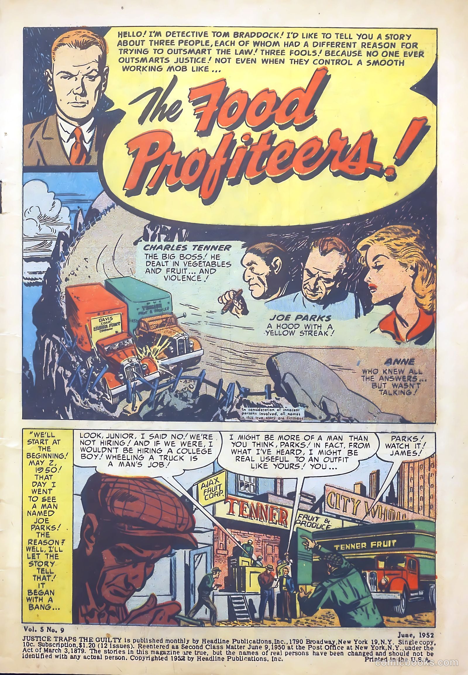 Justice Traps the Guilty #39 (1952) — page 3 of 44