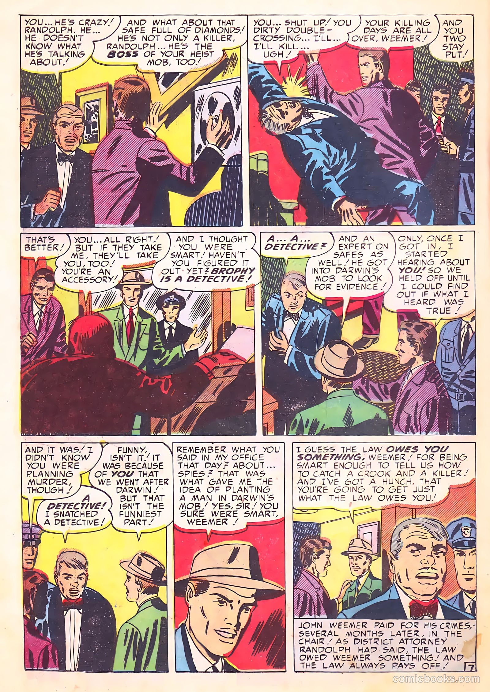 Justice Traps the Guilty #40 (1952) — page 22 of 36