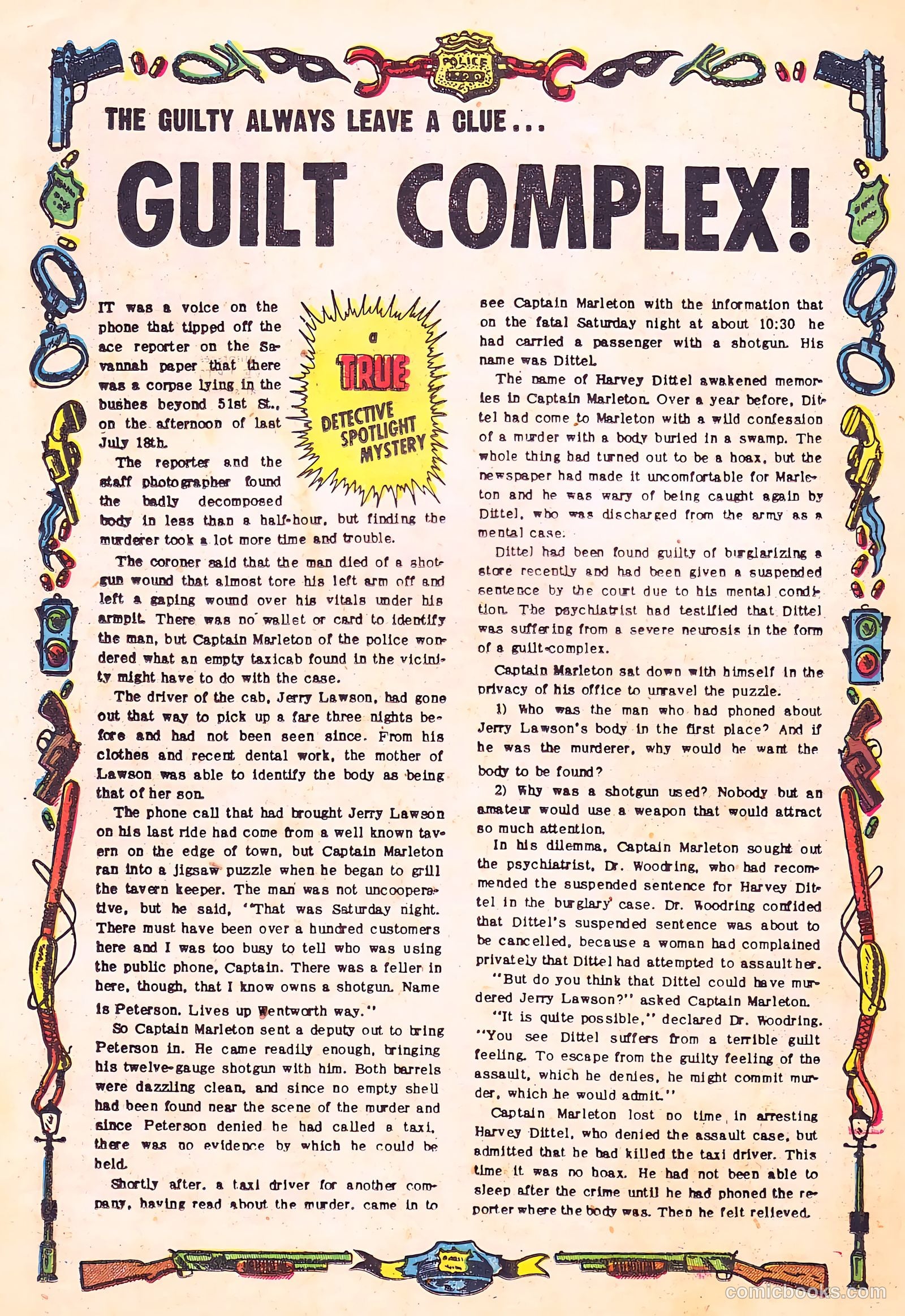 Justice Traps the Guilty #40 (1952) — page 24 of 36