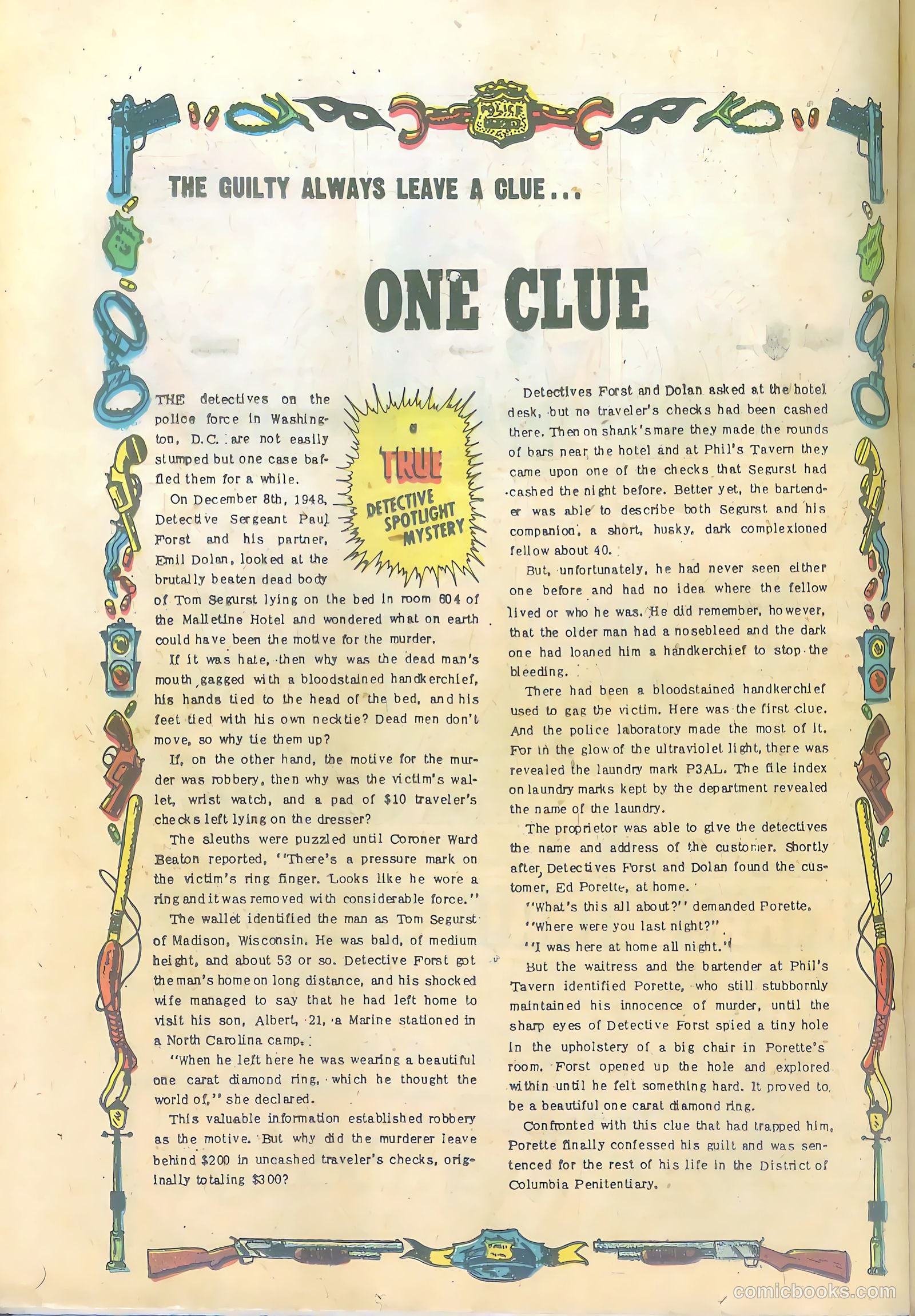 Justice Traps the Guilty #43 (1952) — page 24 of 44