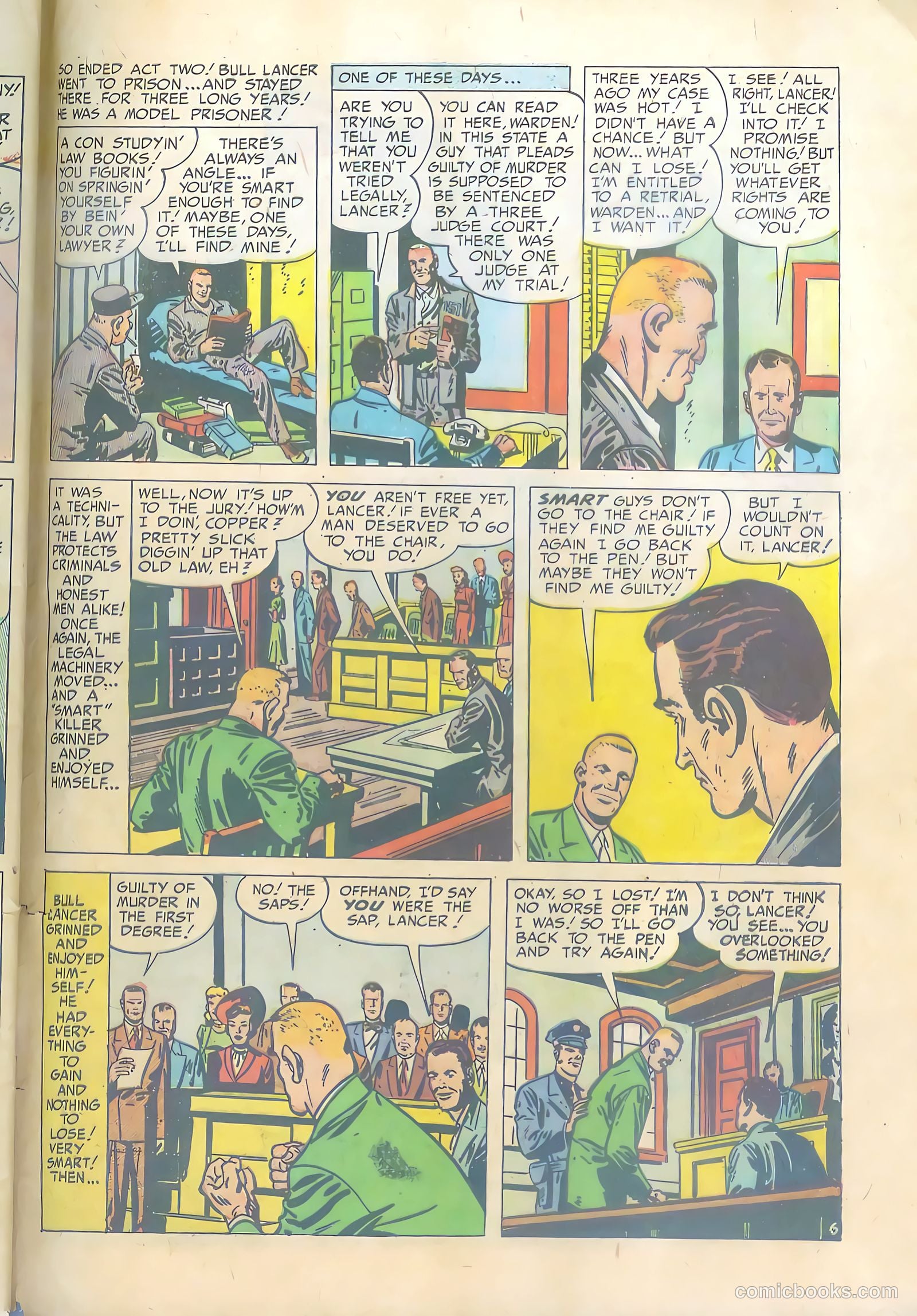 Justice Traps the Guilty #43 (1952) — page 39 of 44