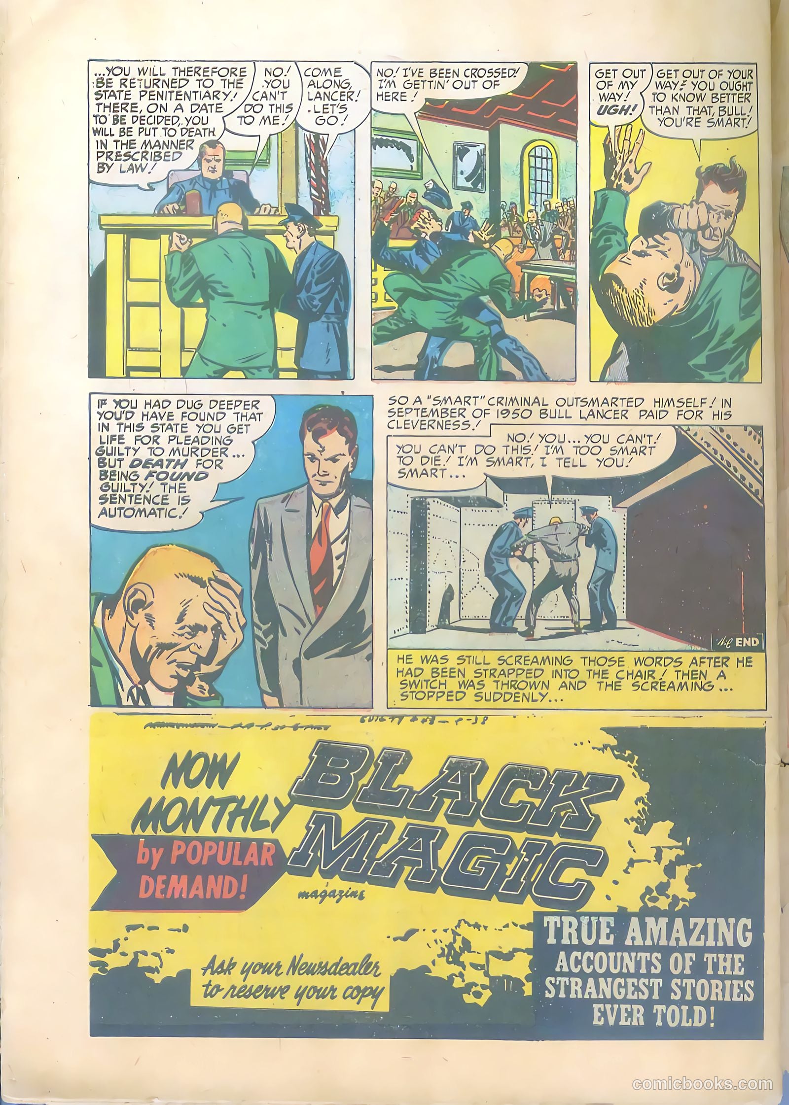 Justice Traps the Guilty #43 (1952) — page 40 of 44