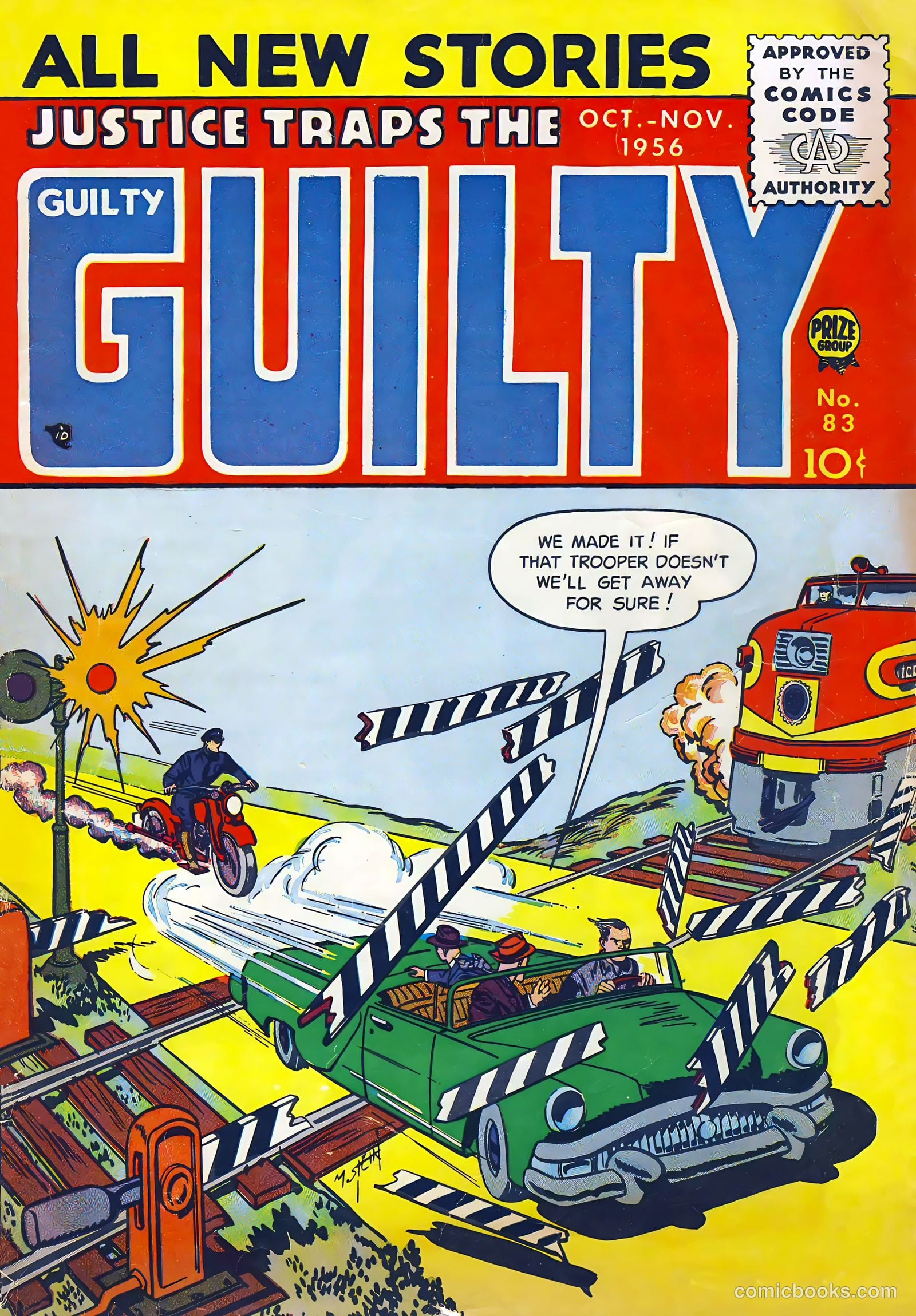 Justice Traps the Guilty #5 (83)