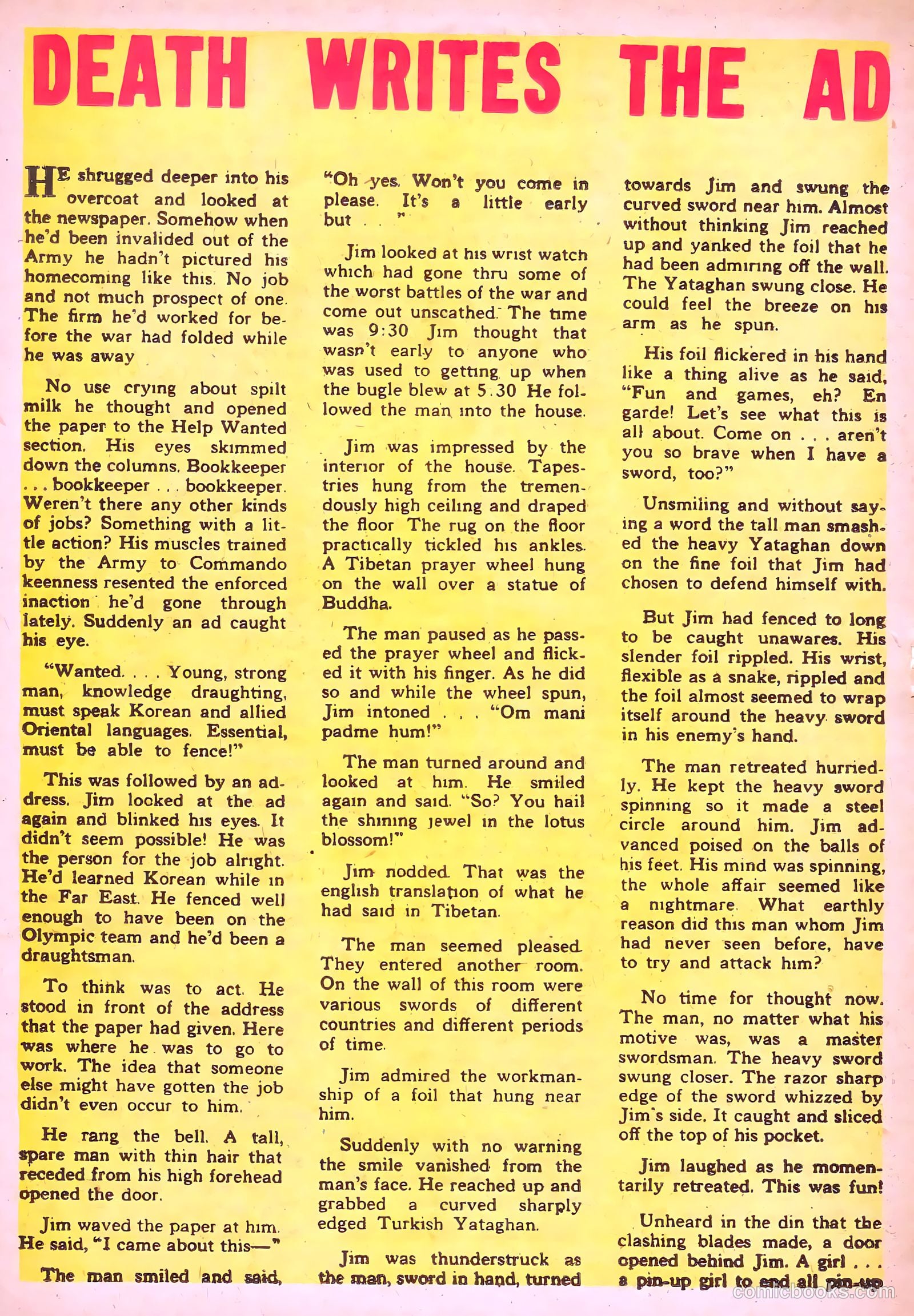K-O Komics #1 (1945) — page 16 of 35