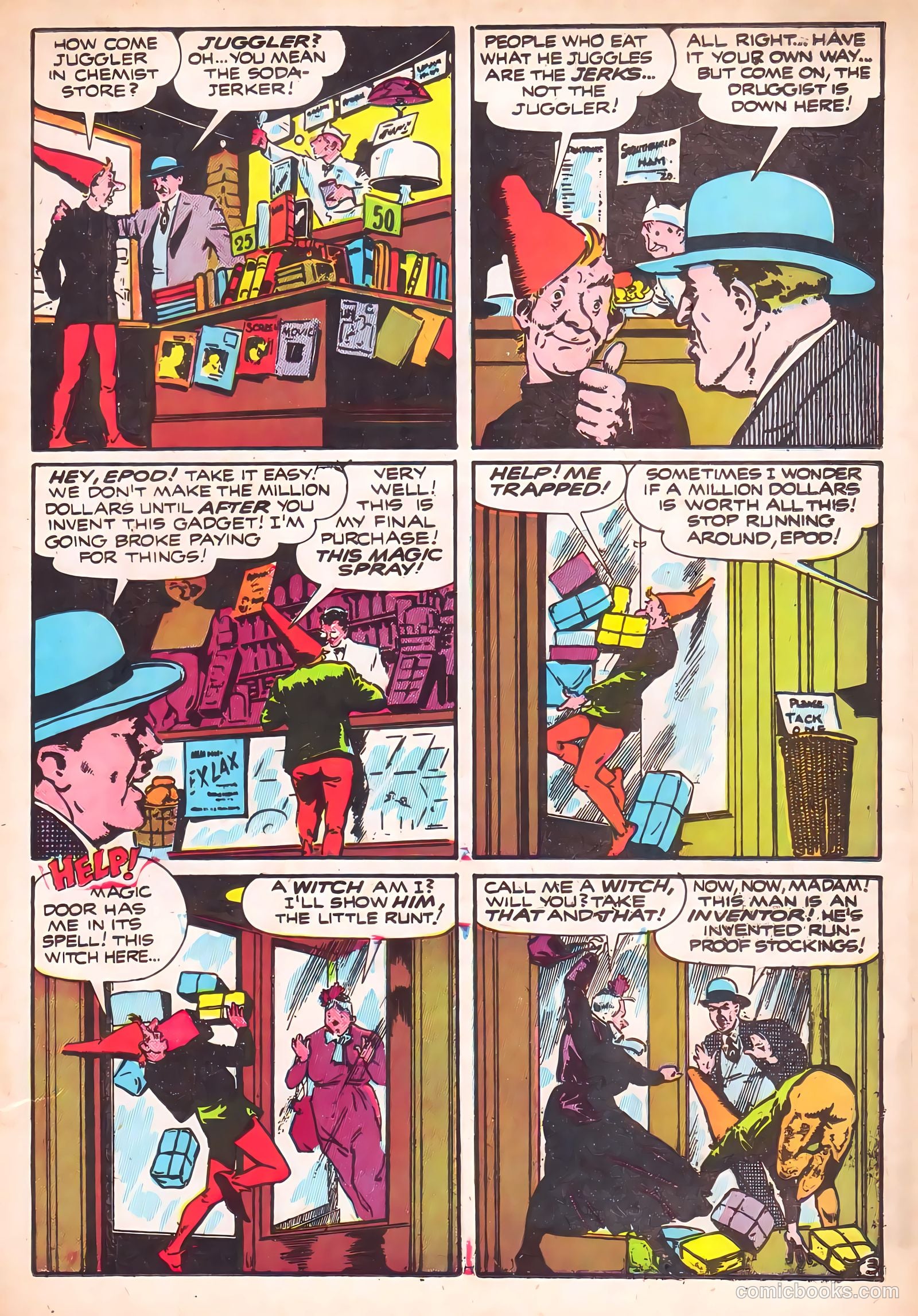K-O Komics #1 (1945) — page 20 of 35