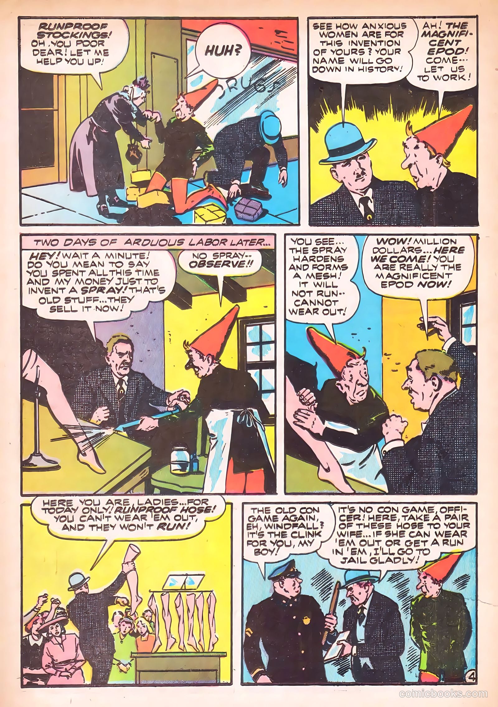 K-O Komics #1 (1945) — page 21 of 35