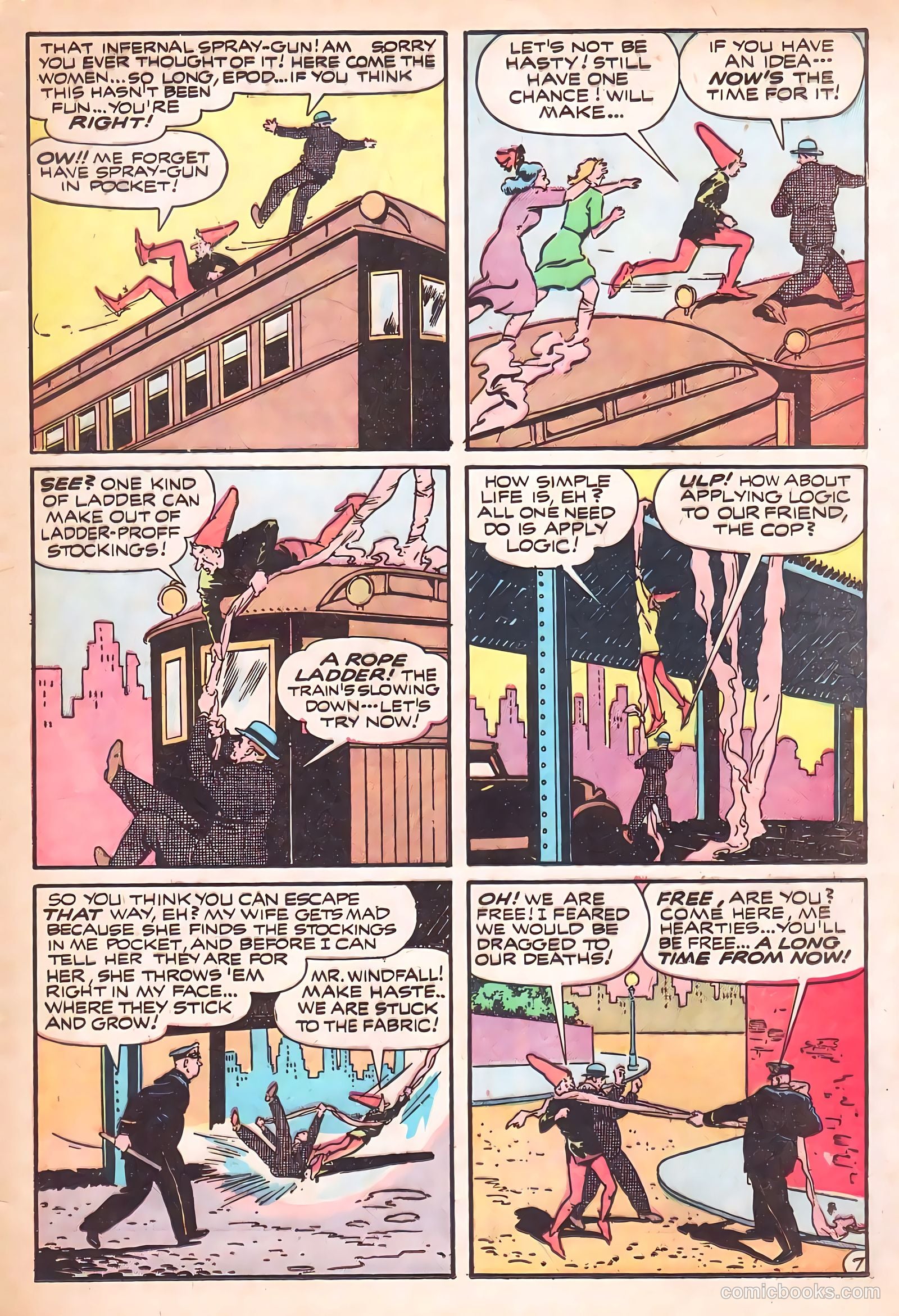 K-O Komics #1 (1945) — page 24 of 35