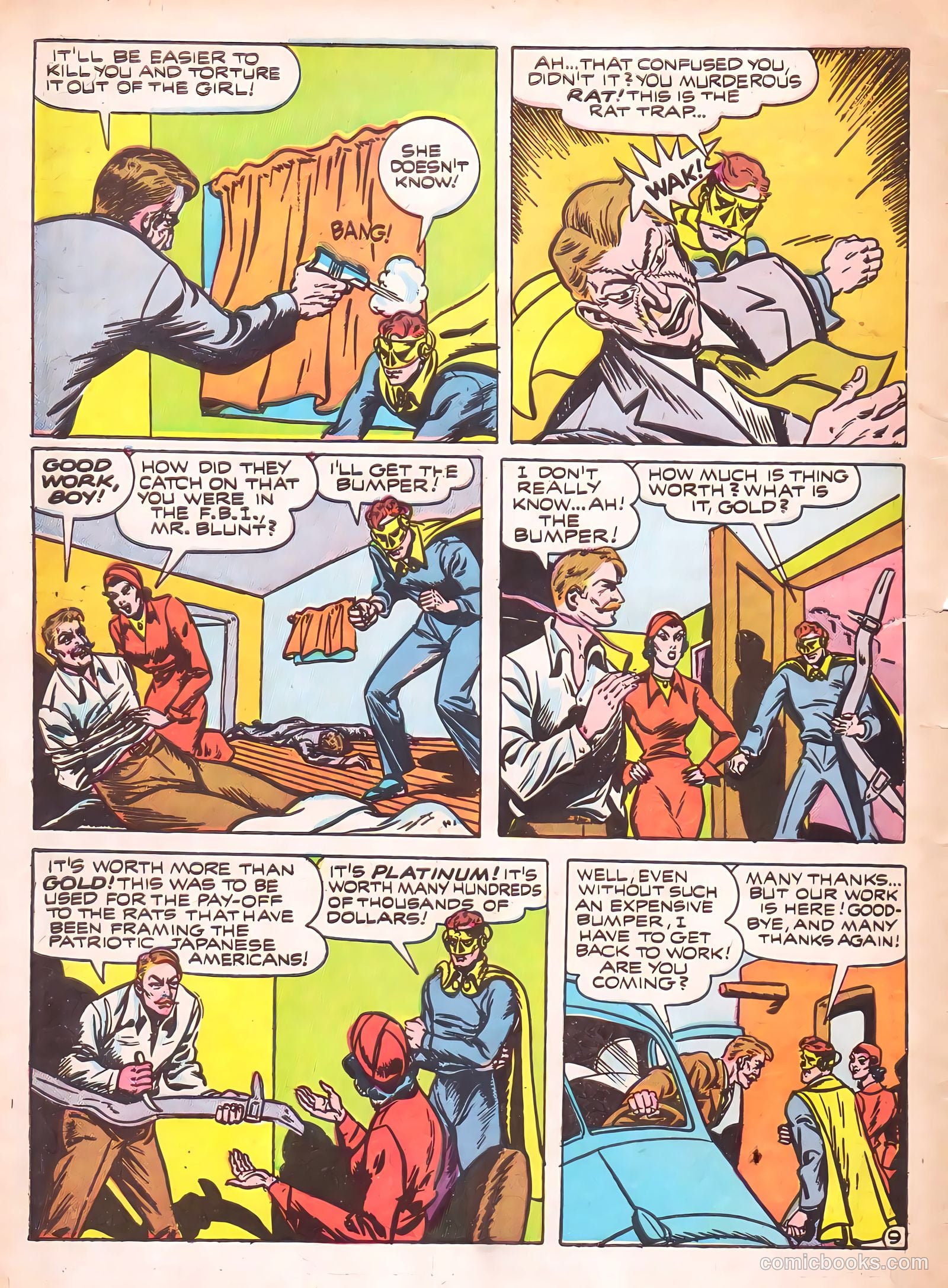 K-O Komics #1 (1945) — page 33 of 35