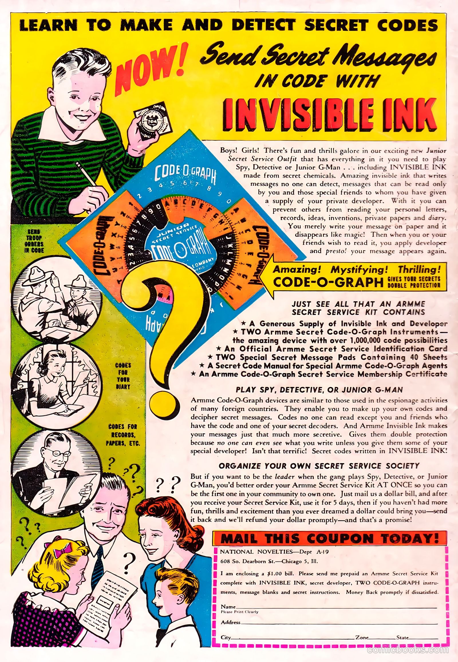 K-O Komics #1 (1945) — page 35 of 35
