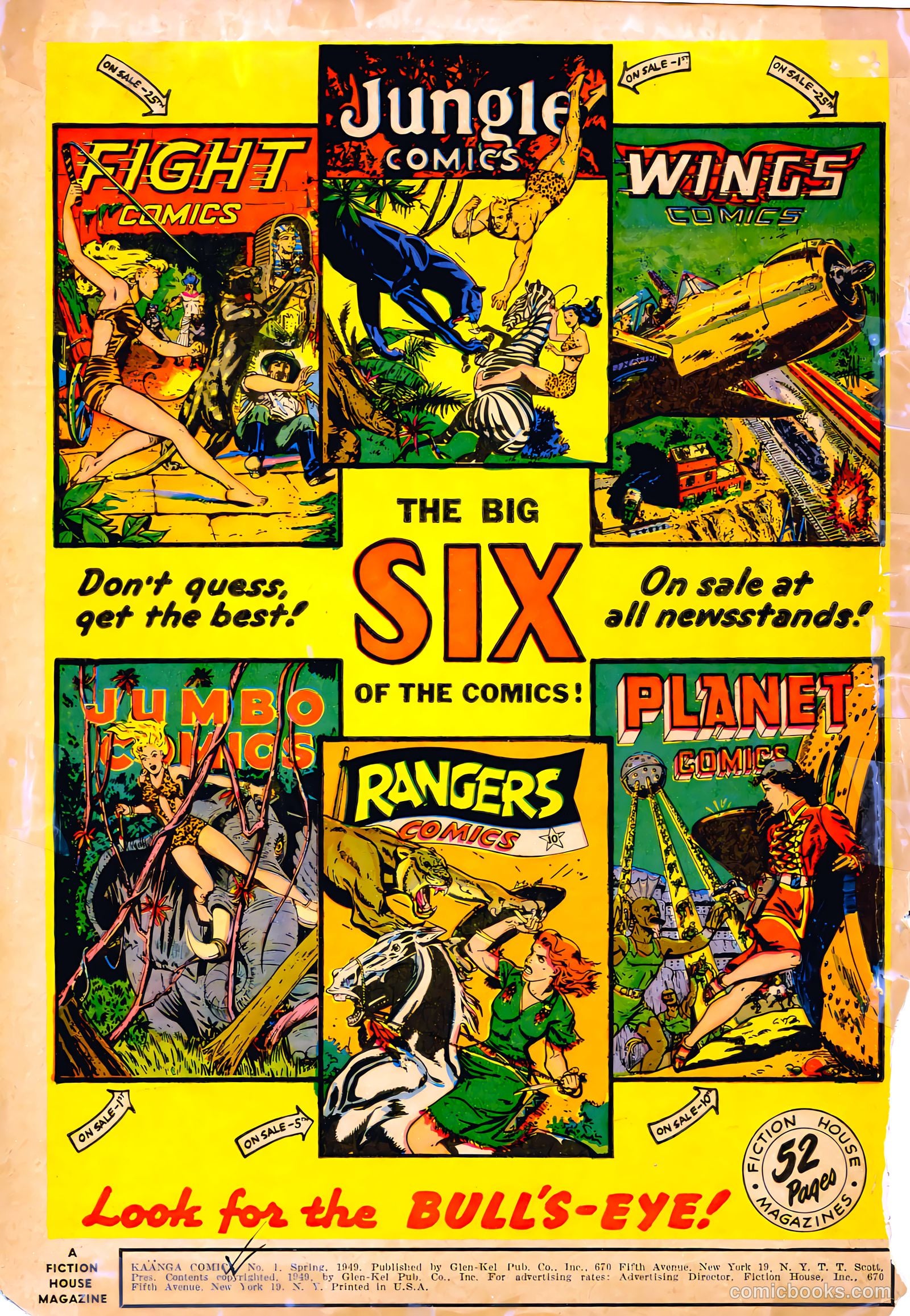 Kaänga Comics #1 (1949) — page 2 of 52