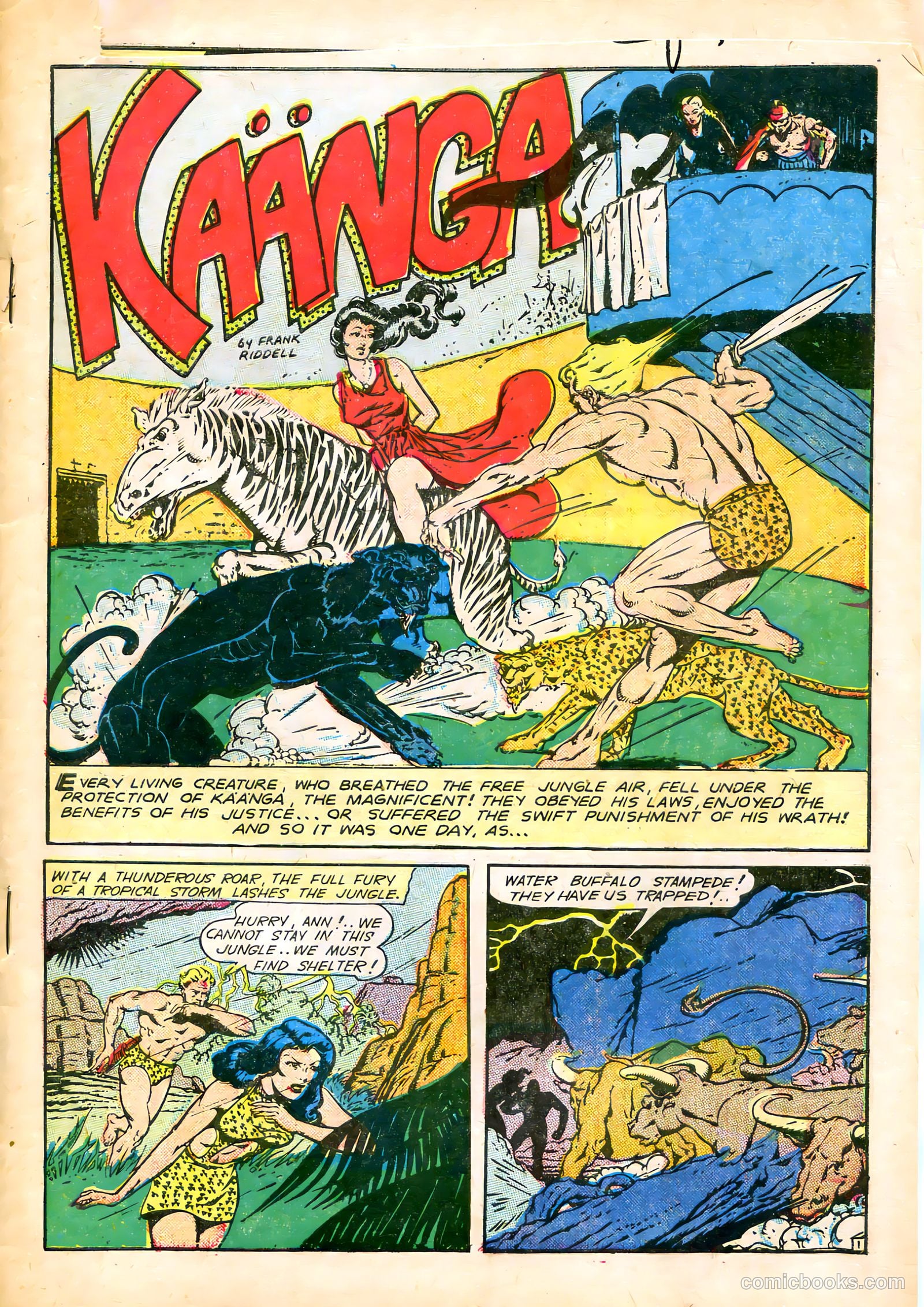 Kaänga Comics #1 (1949) — page 3 of 52