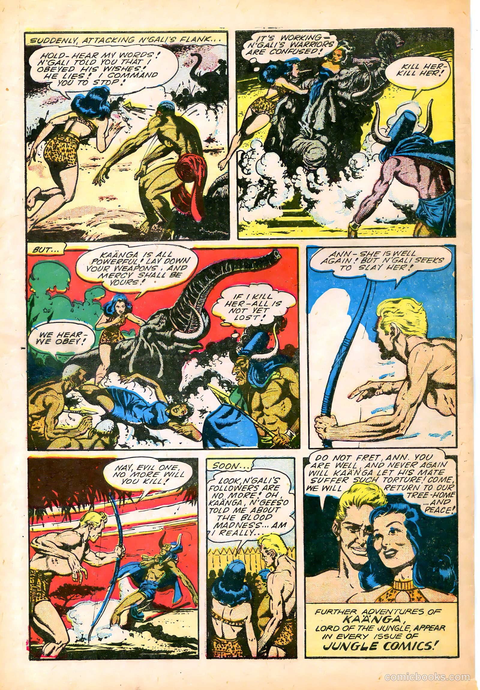 Kaänga Comics #1 (1949) — page 50 of 52