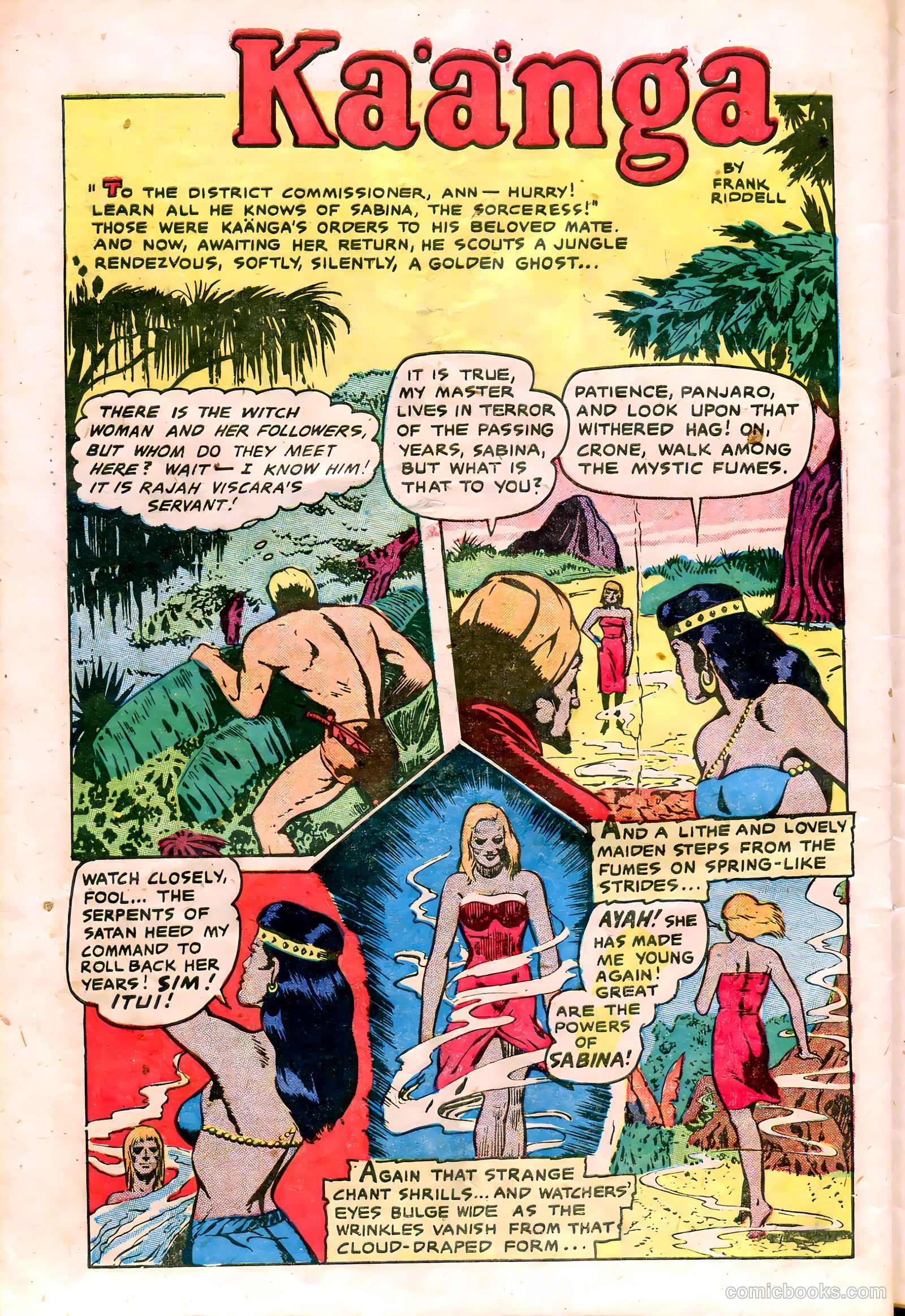 Kaänga Comics #10 (1952) — page 28 of 36