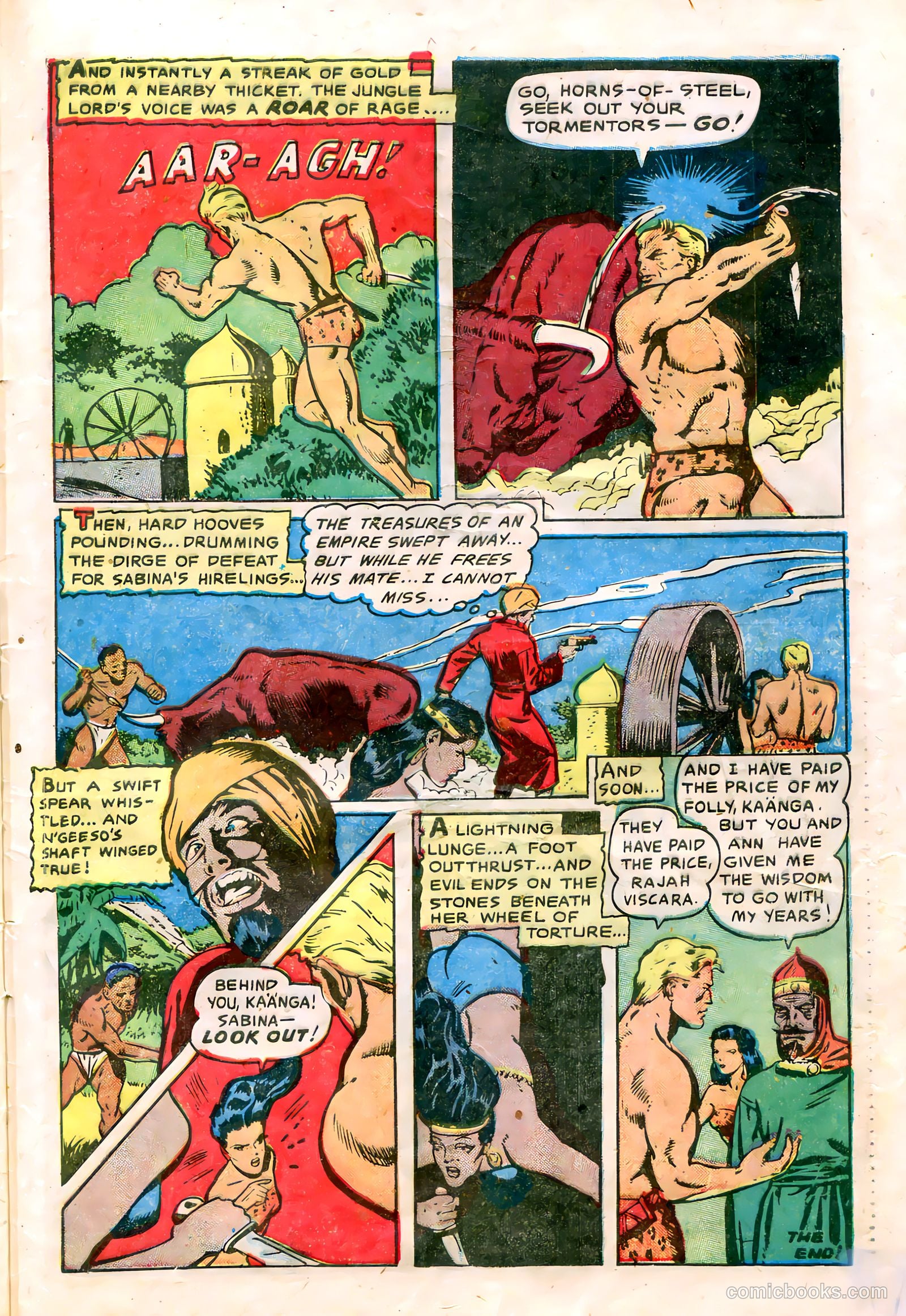 Kaänga Comics #10 (1952) — page 33 of 36