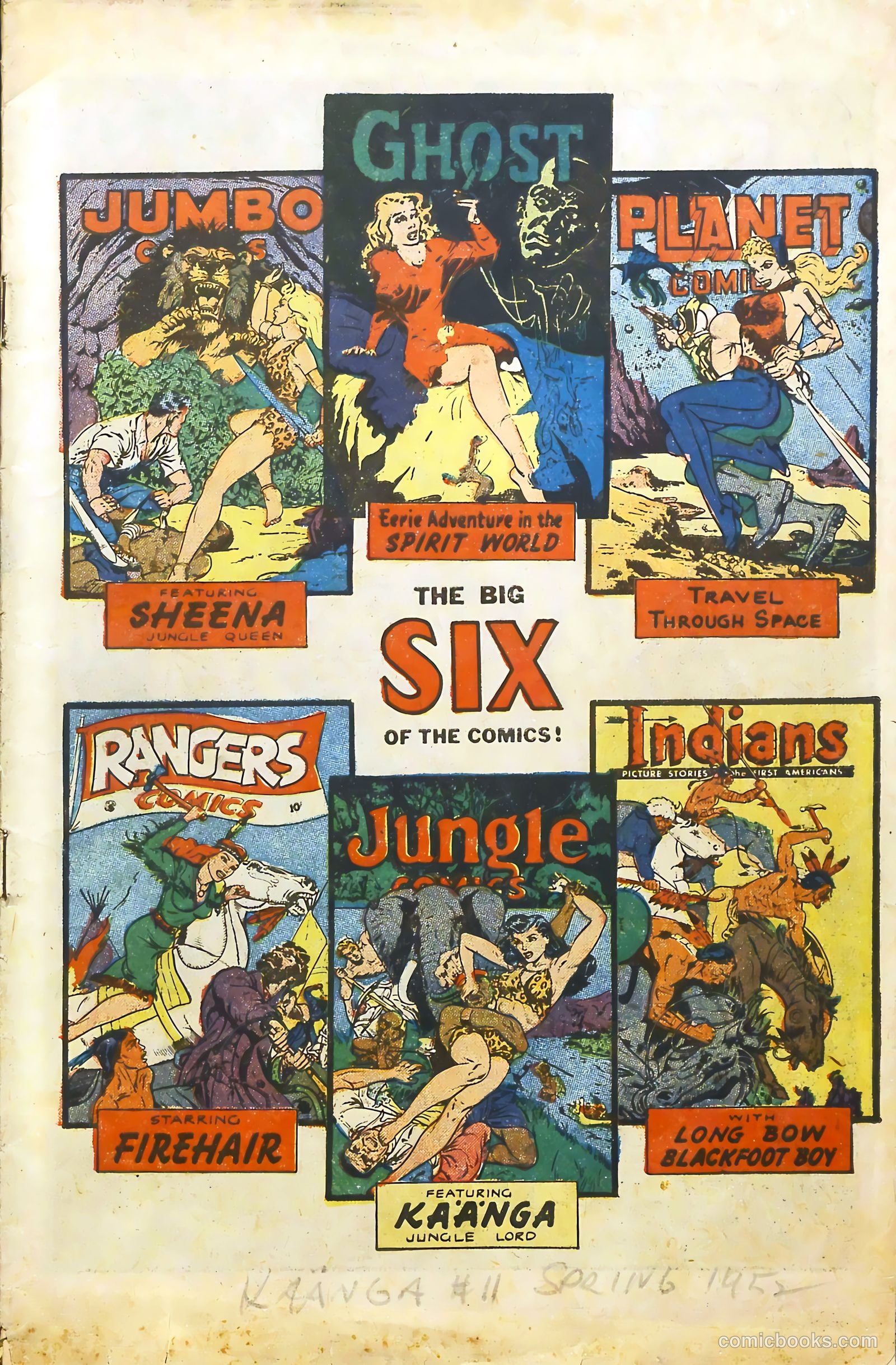 Kaänga Comics #11 (1952) — page 3 of 36