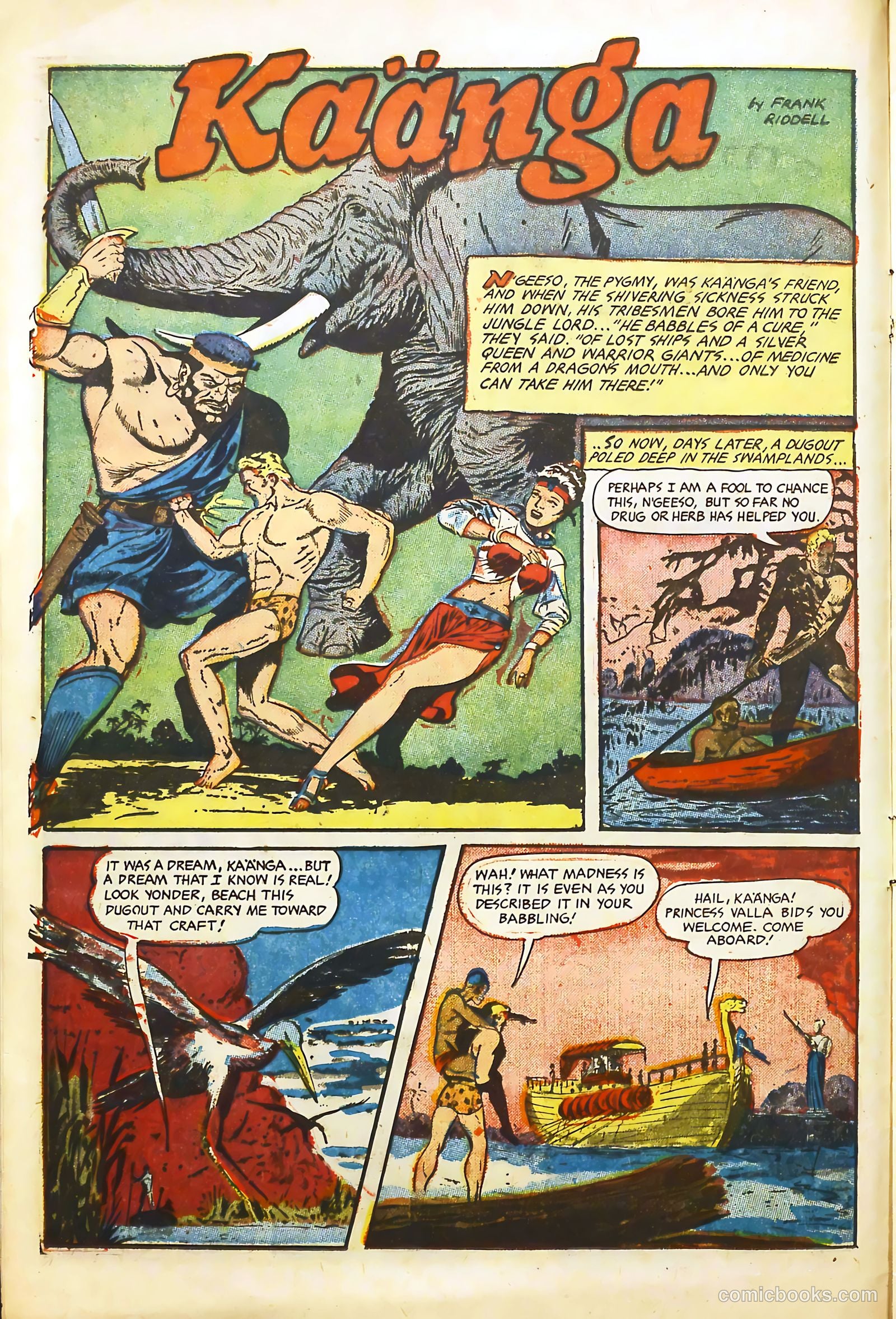 Kaänga Comics #11 (1952) — page 12 of 36