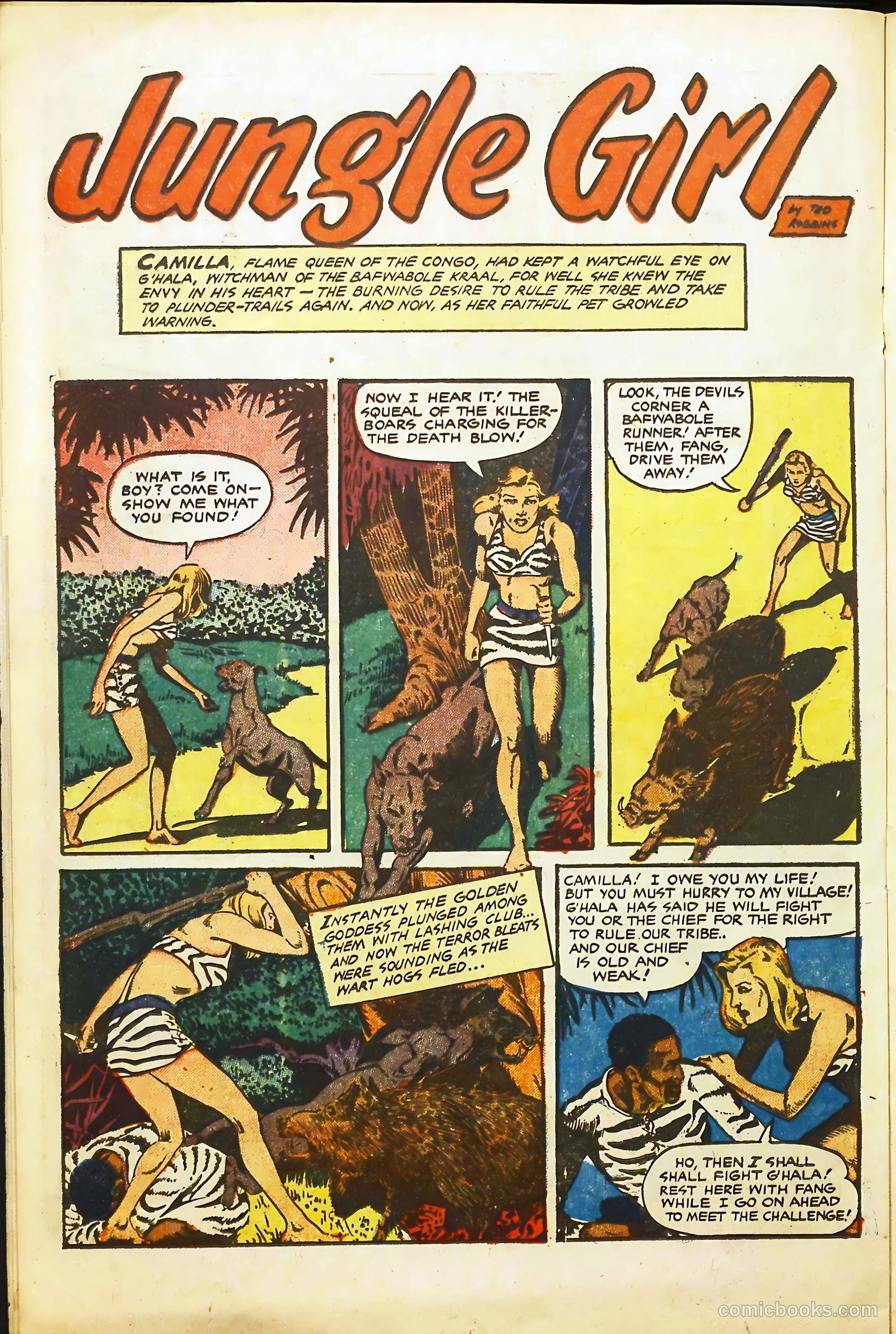 Kaänga Comics #11 (1952) — page 20 of 36