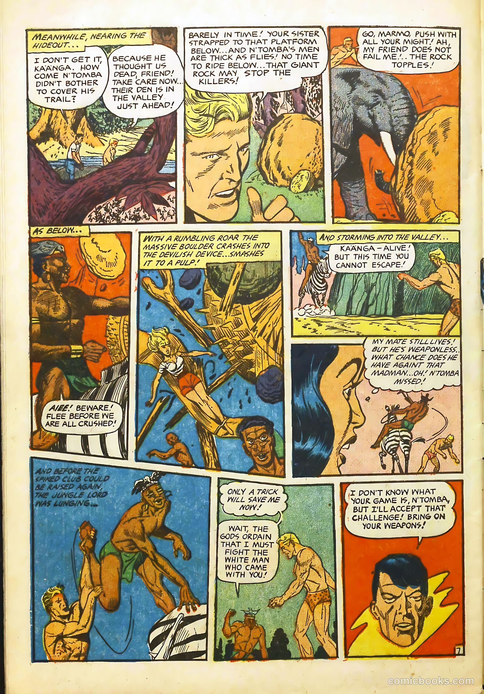 Kaänga Comics #11 (1952) — page 32 of 36