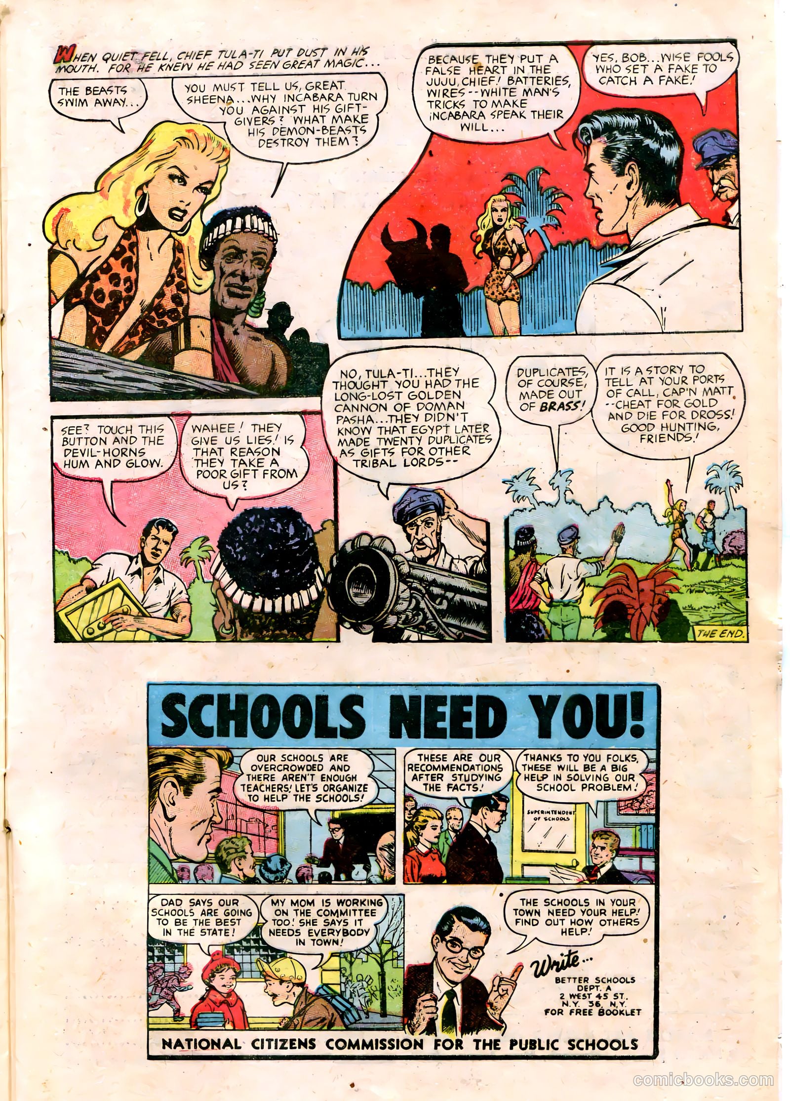 Kaänga Comics #16 (1953) — page 34 of 37