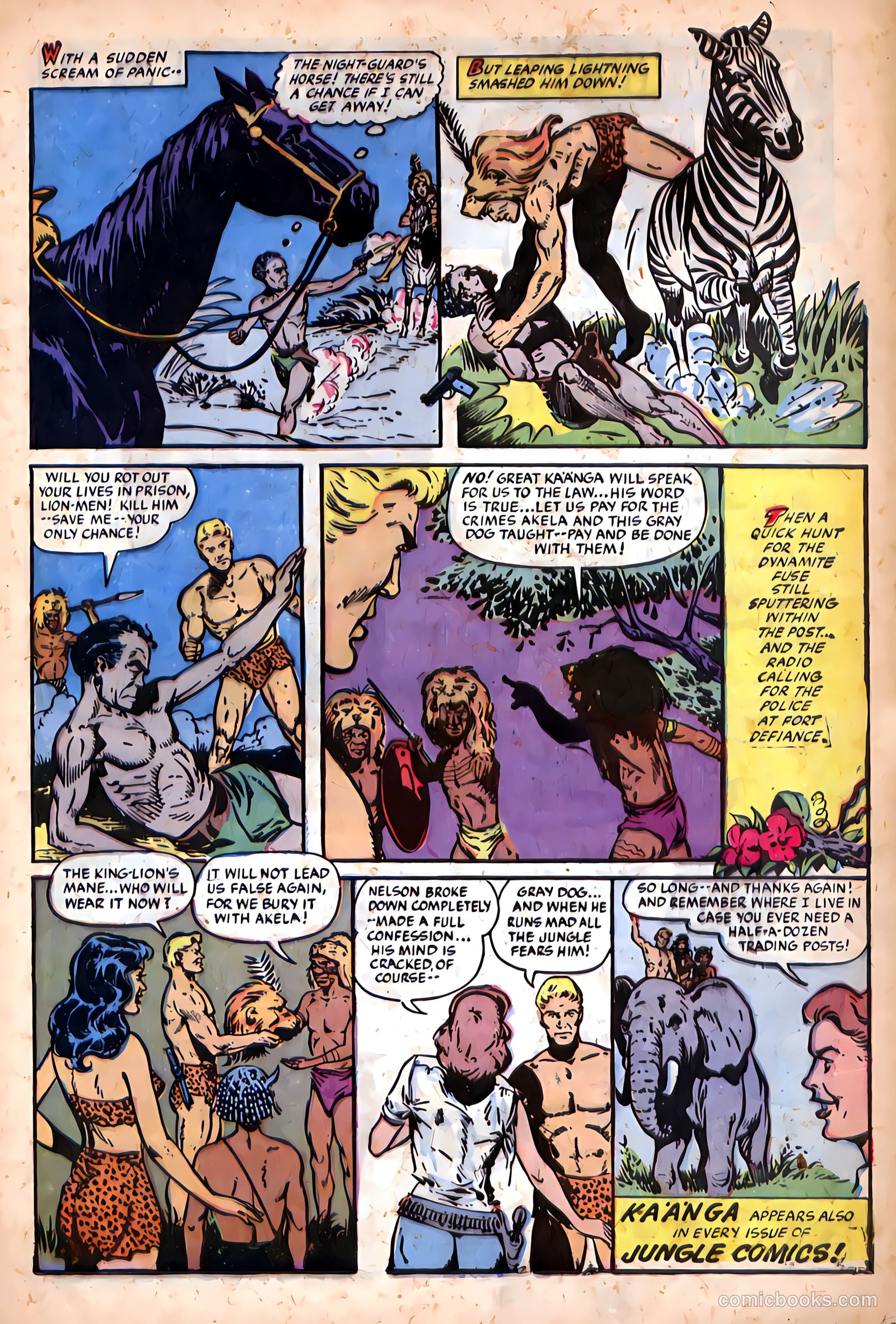 Kaänga Comics #20 (1954) — page 17 of 36