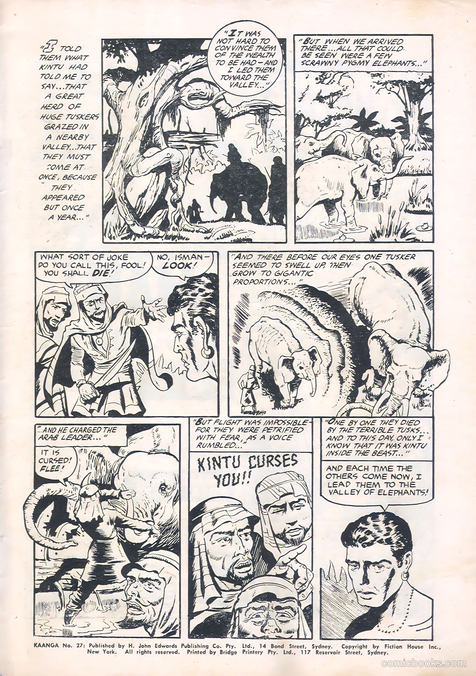 Kaänga Comics #27 (1952) — page 27 of 28
