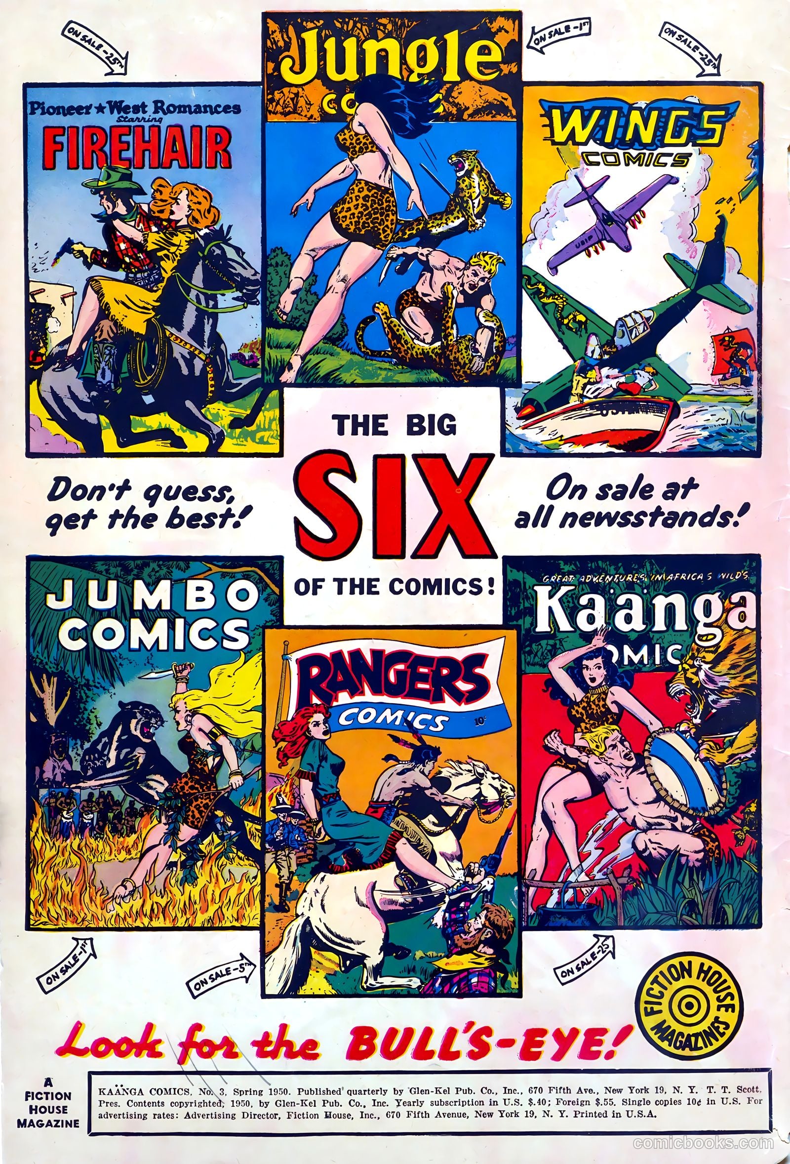 Kaänga Comics #3 (1950) — page 2 of 52