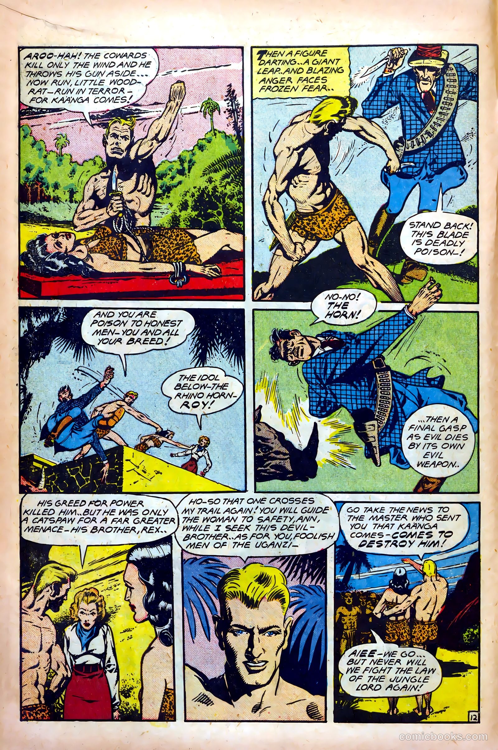Kaänga Comics #3 (1950) — page 14 of 52