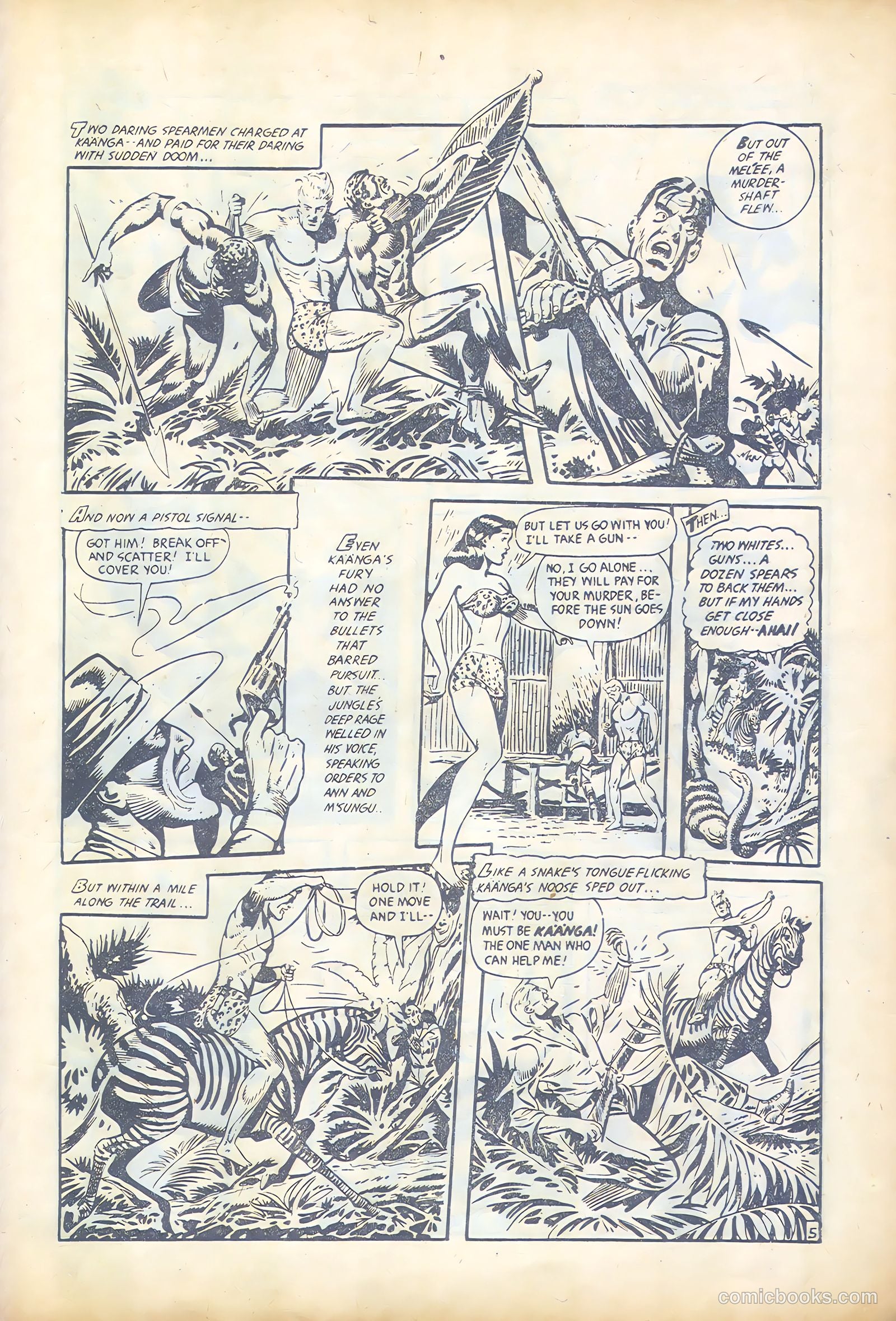 Kaänga Comics #30 (1952) — page 7 of 28