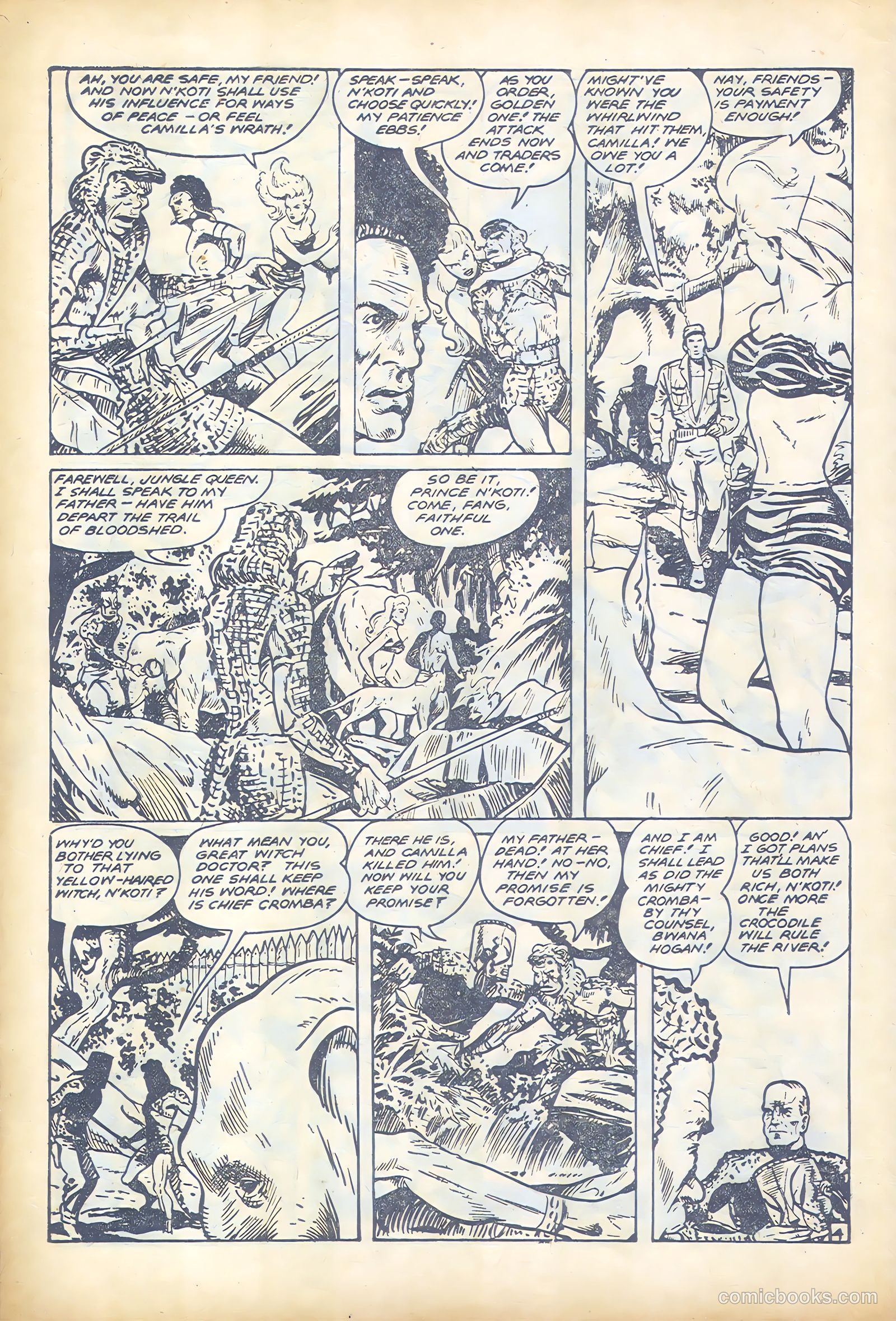 Kaänga Comics #30 (1952) — page 22 of 28