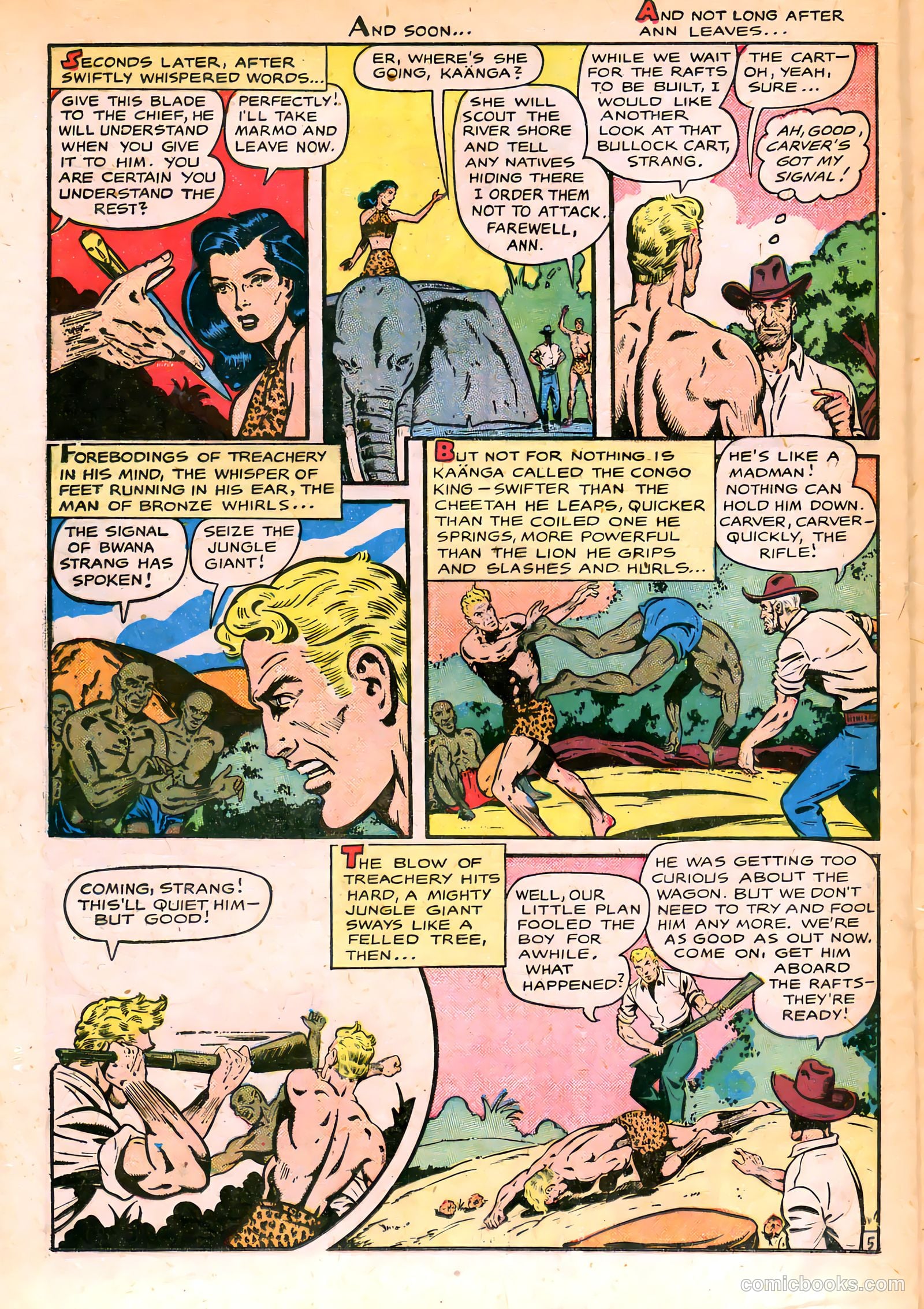 Kaänga Comics #5 (1950) — page 21 of 37