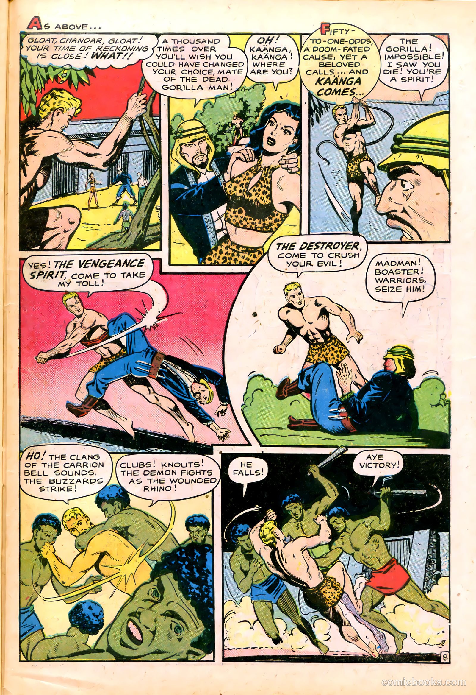 Kaänga Comics #5 (1950) — page 32 of 37